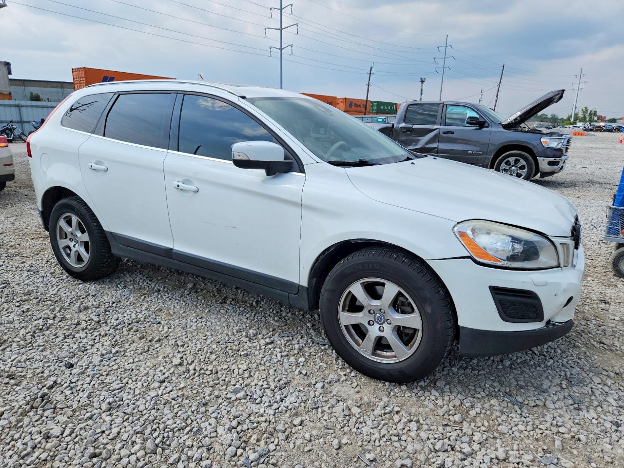 2011 Volvo Xc60 3.2 White vin: YV4952DZ1B2149857