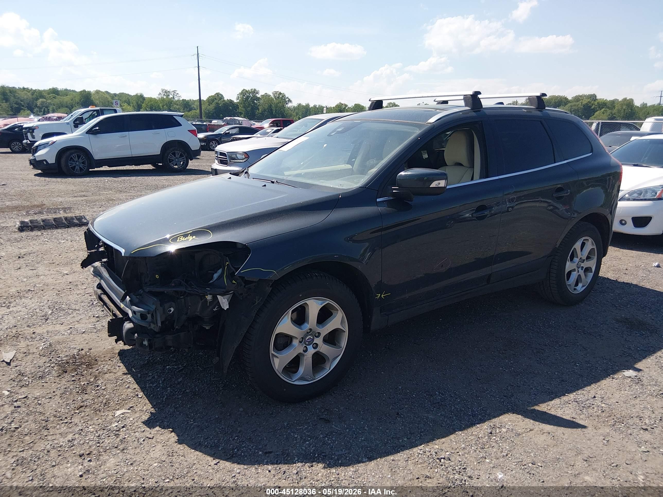 2013 Volvo Xc60 3.2 Platinum Black vin: YV4952DZ2D2385730