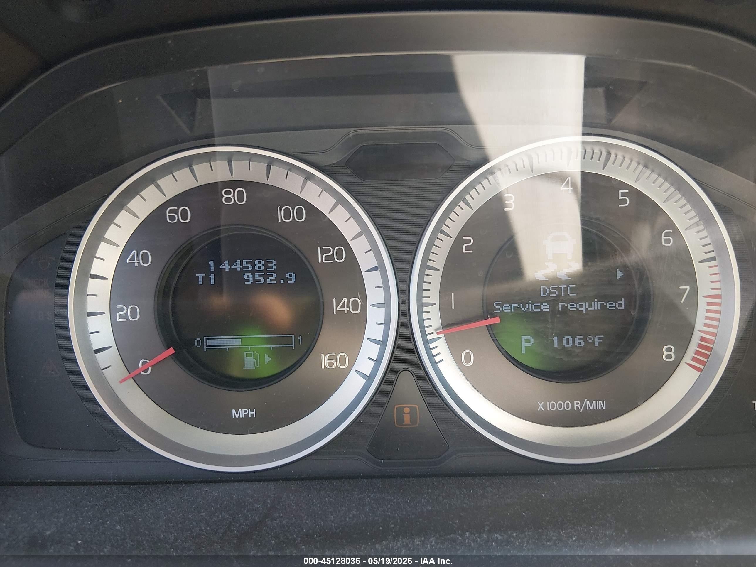 2013 Volvo Xc60 3.2 Platinum Black vin: YV4952DZ2D2385730