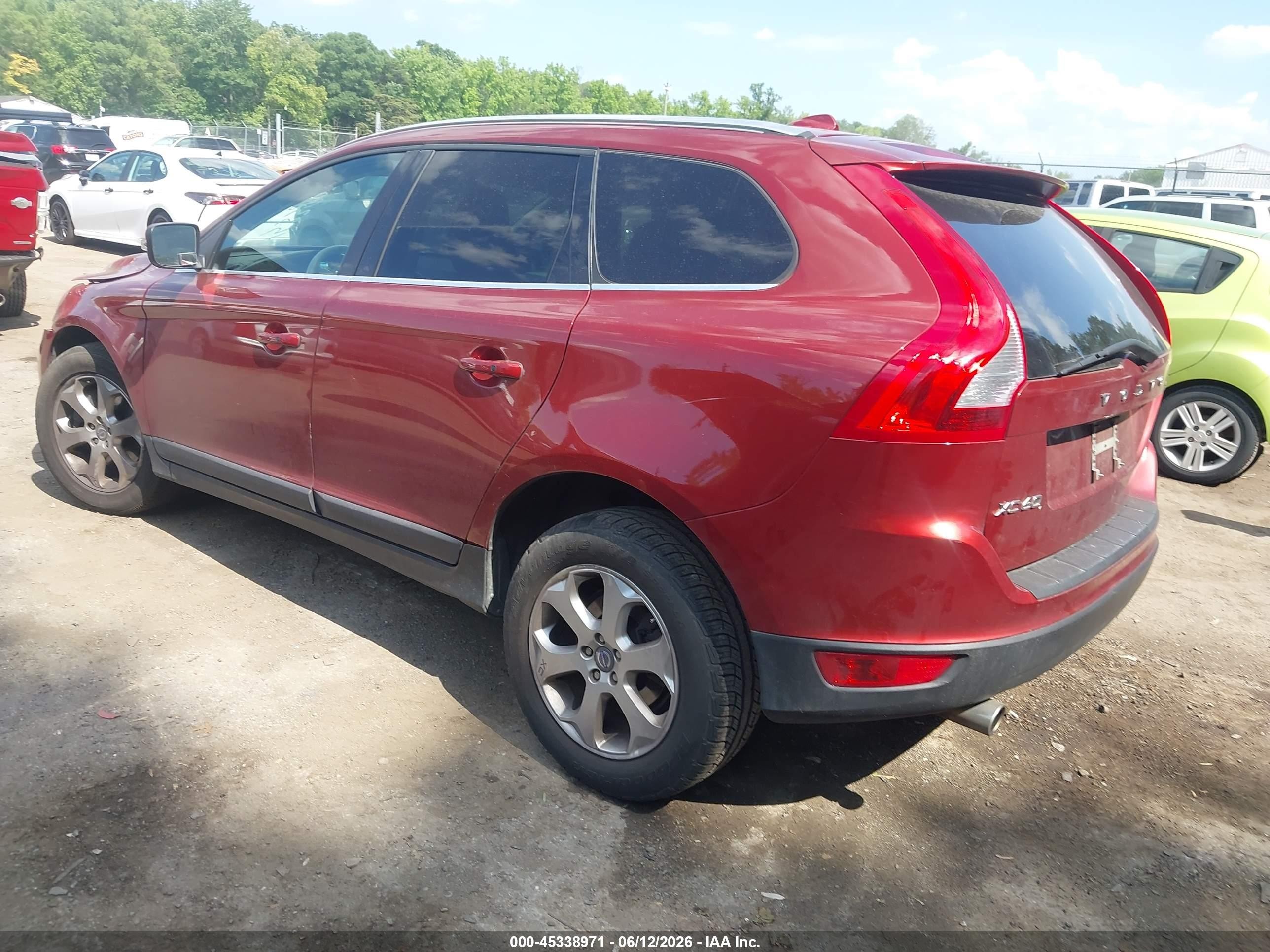 2013 Volvo Xc60 3.2 Premier Red vin: YV4952DZ2D2442766