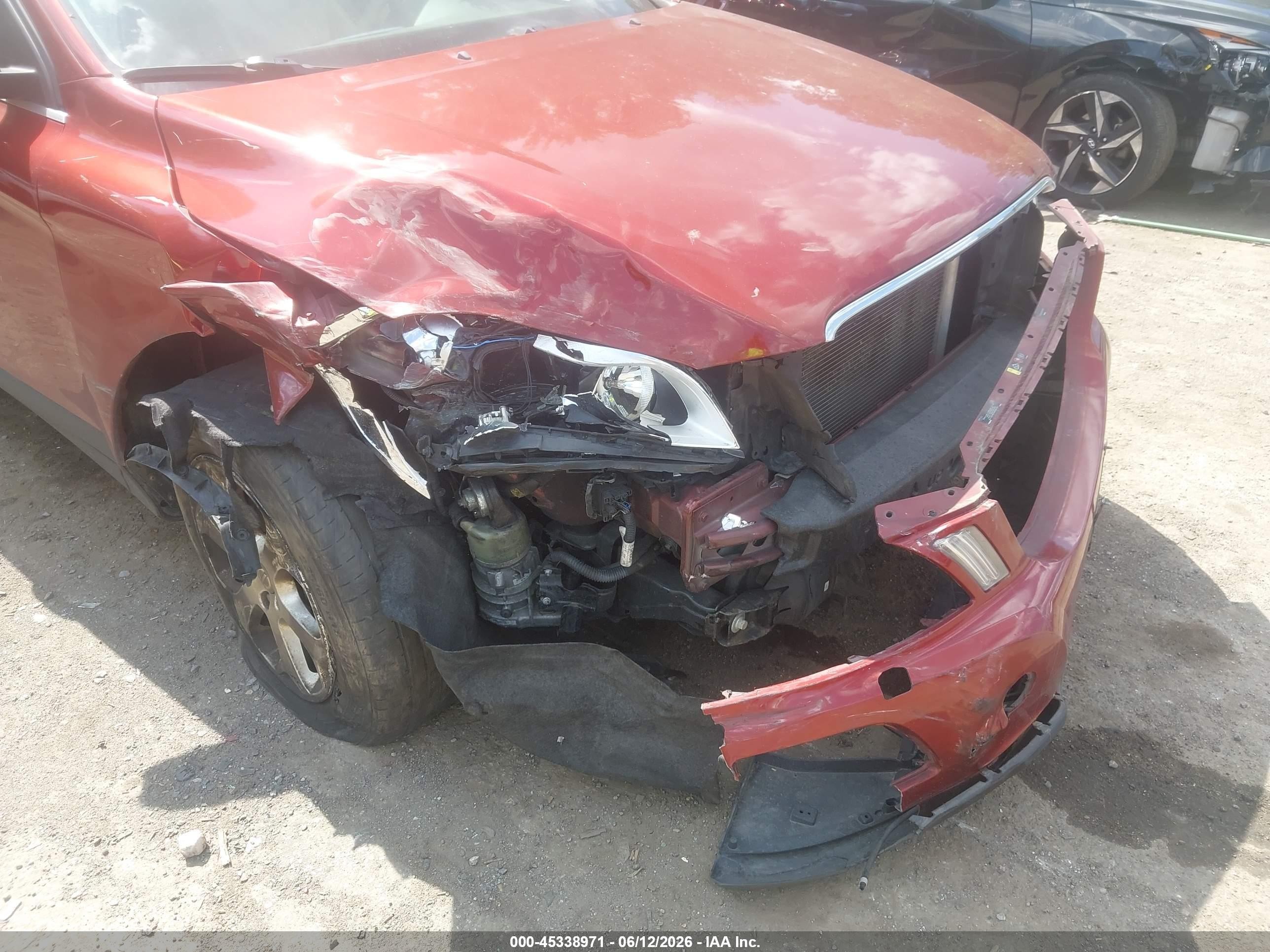 2013 Volvo Xc60 3.2 Premier Red vin: YV4952DZ2D2442766