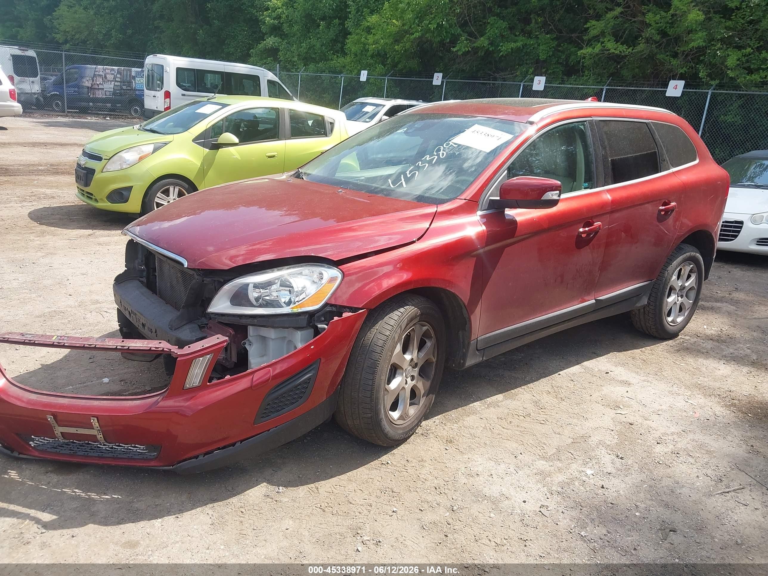 2013 Volvo Xc60 3.2 Premier Red vin: YV4952DZ2D2442766