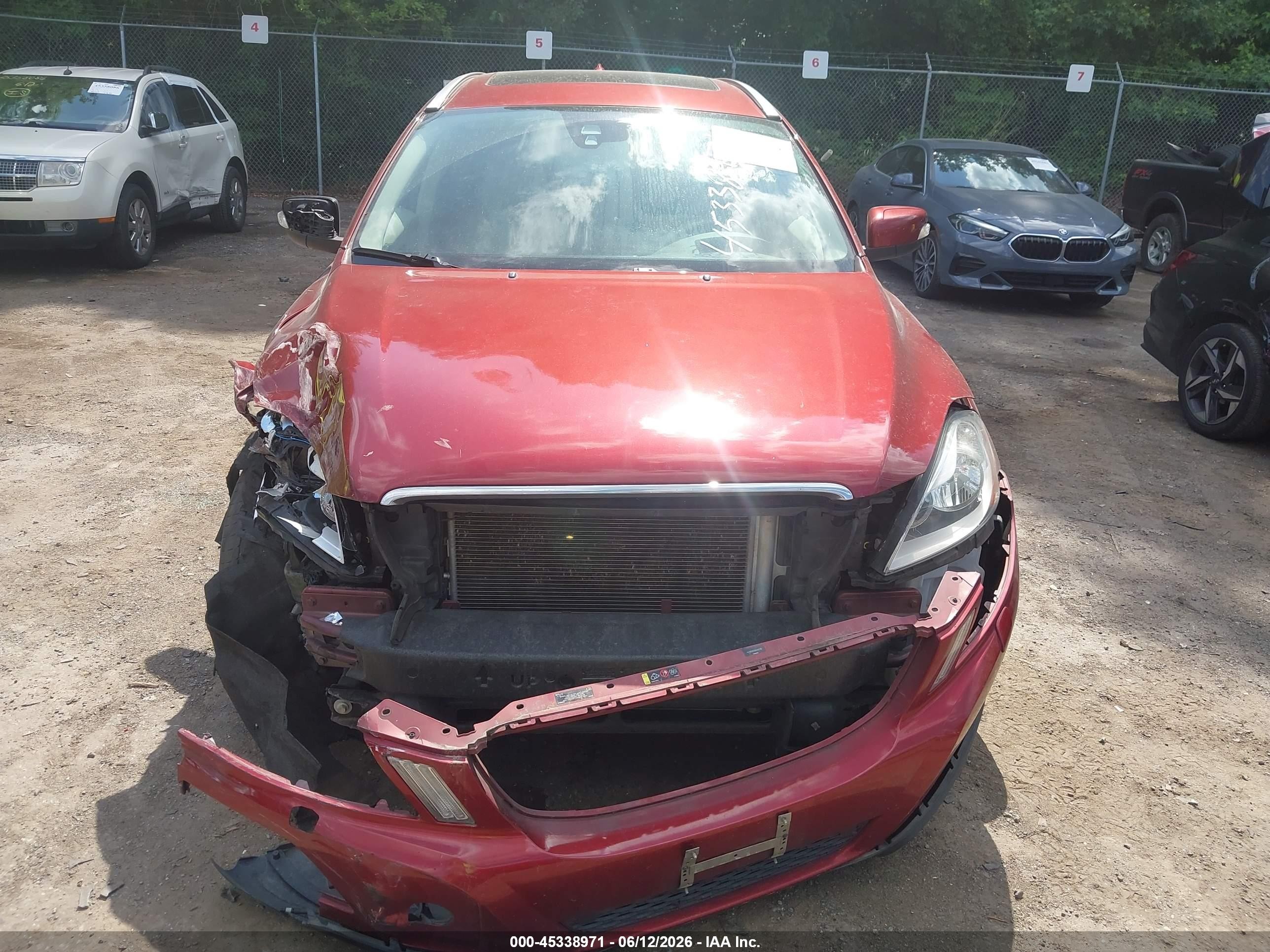 2013 Volvo Xc60 3.2 Premier Red vin: YV4952DZ2D2442766