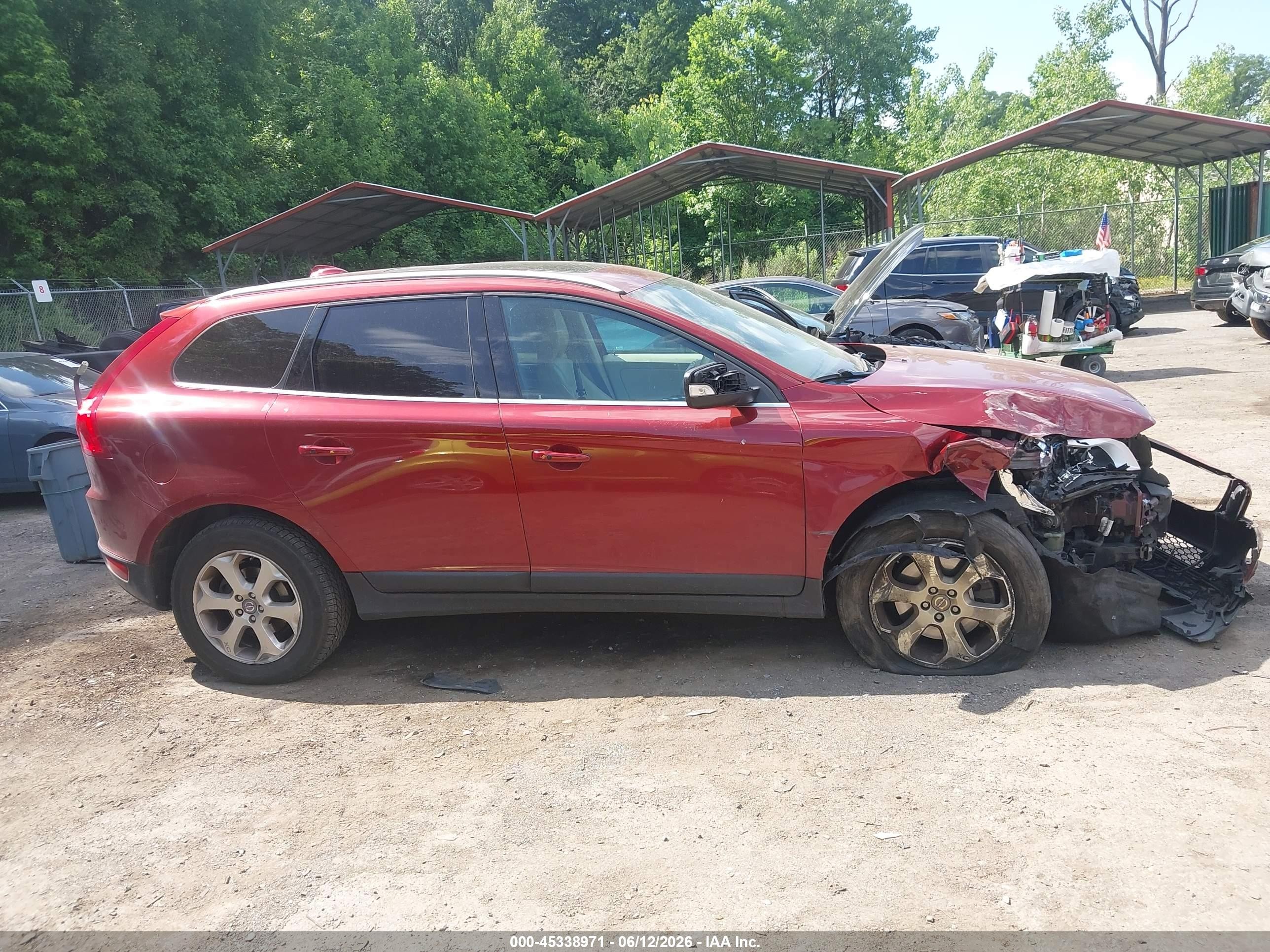 2013 Volvo Xc60 3.2 Premier Red vin: YV4952DZ2D2442766