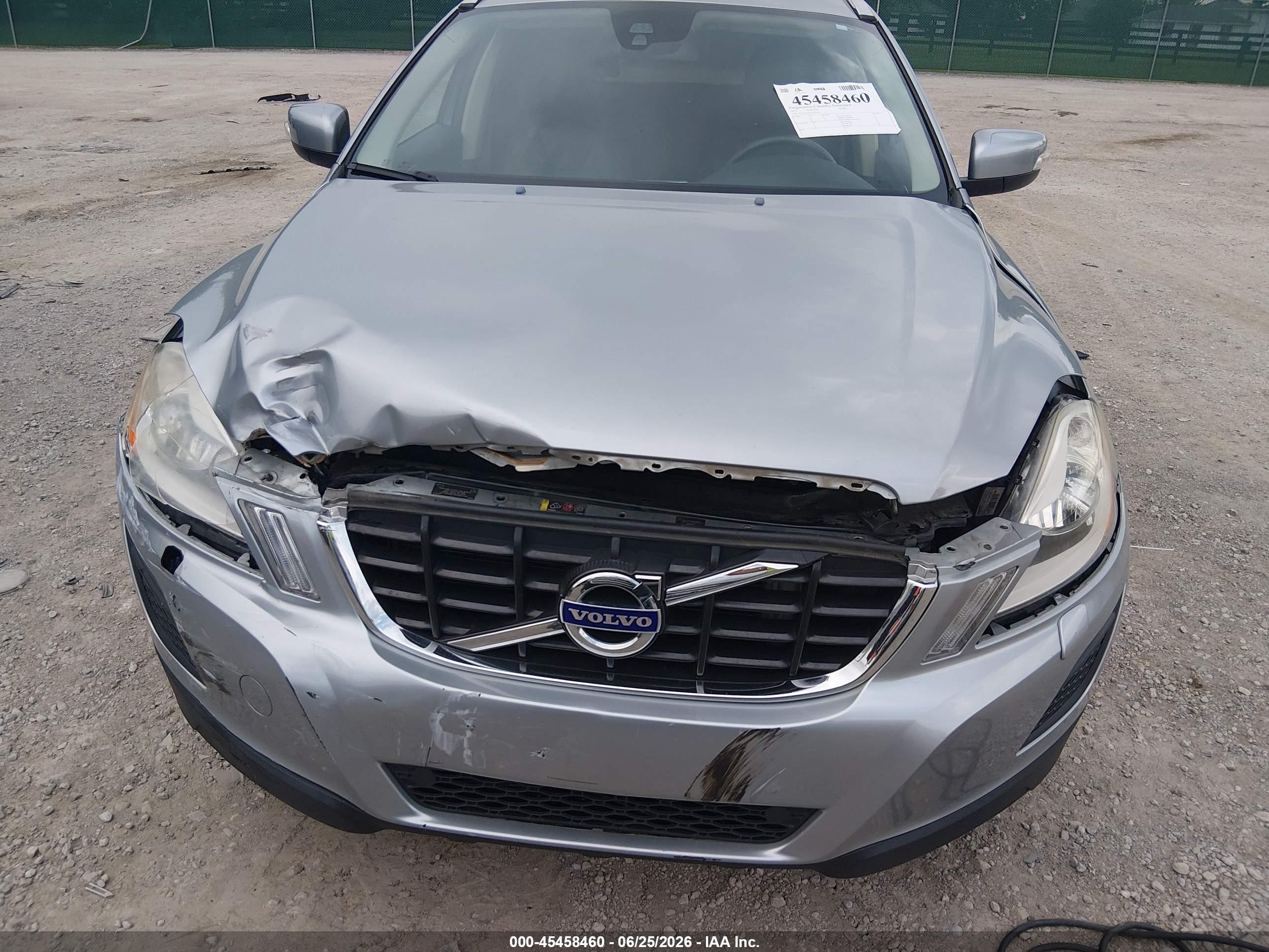 2013 Volvo Xc60 3.2 Premier Silver vin: YV4952DZ3D2433641
