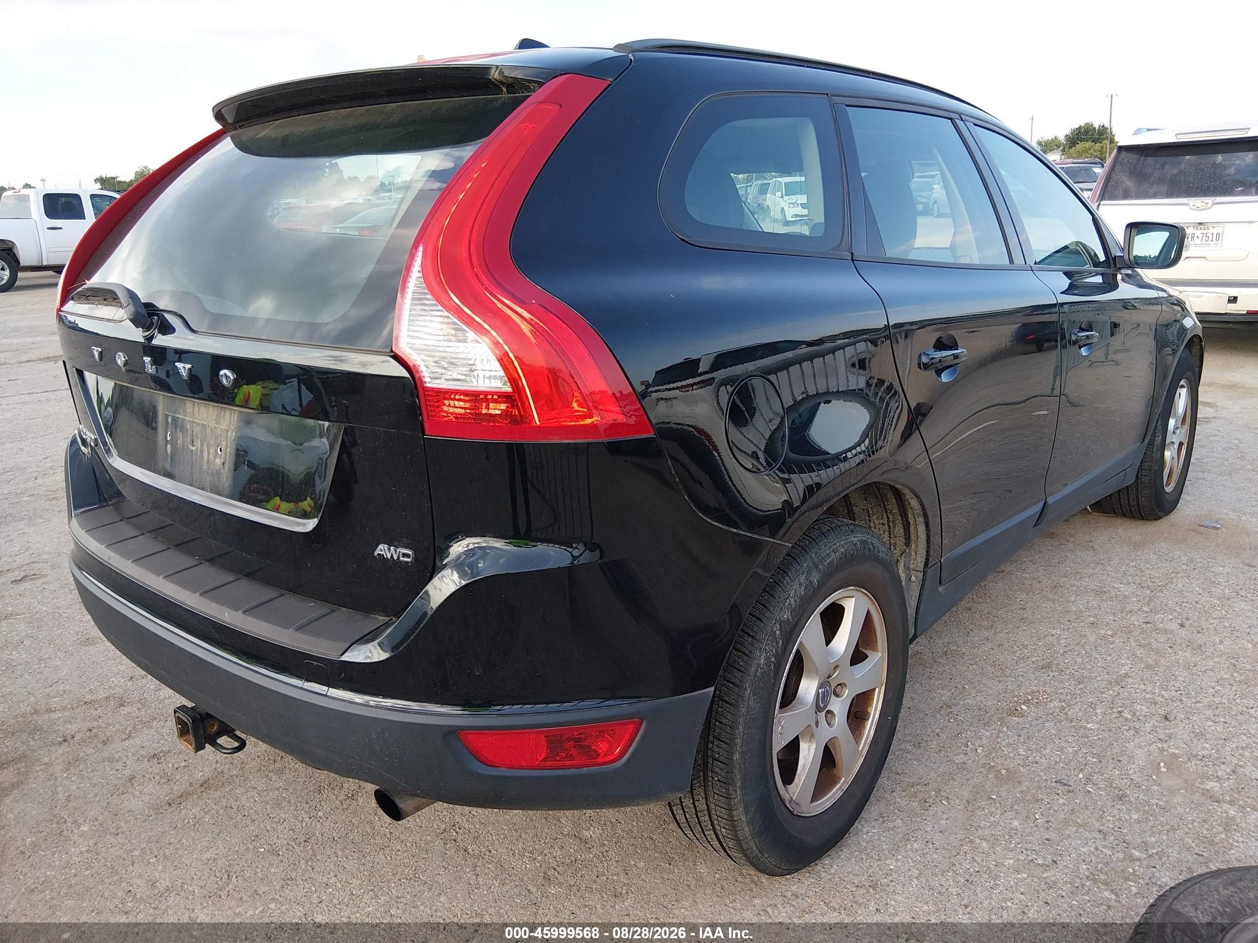 2012 Volvo Xc60 3.2/3.2 Platinum/3.2 Premier/3.2 Premier Plus Black vin: YV4952DZ4C2317377
