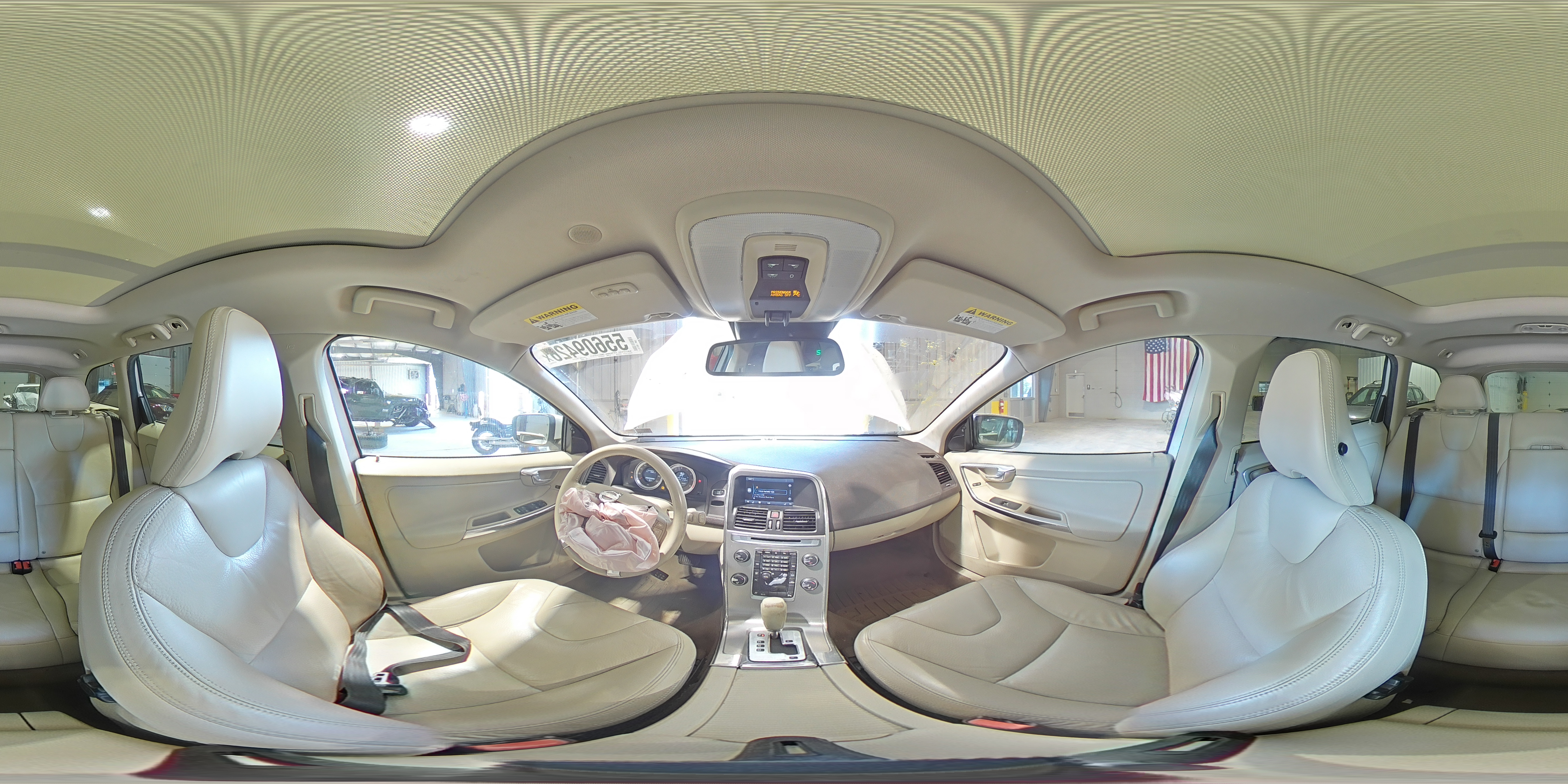 2012 Volvo Xc60 3.2 White vin: YV4952DZ6C2338005