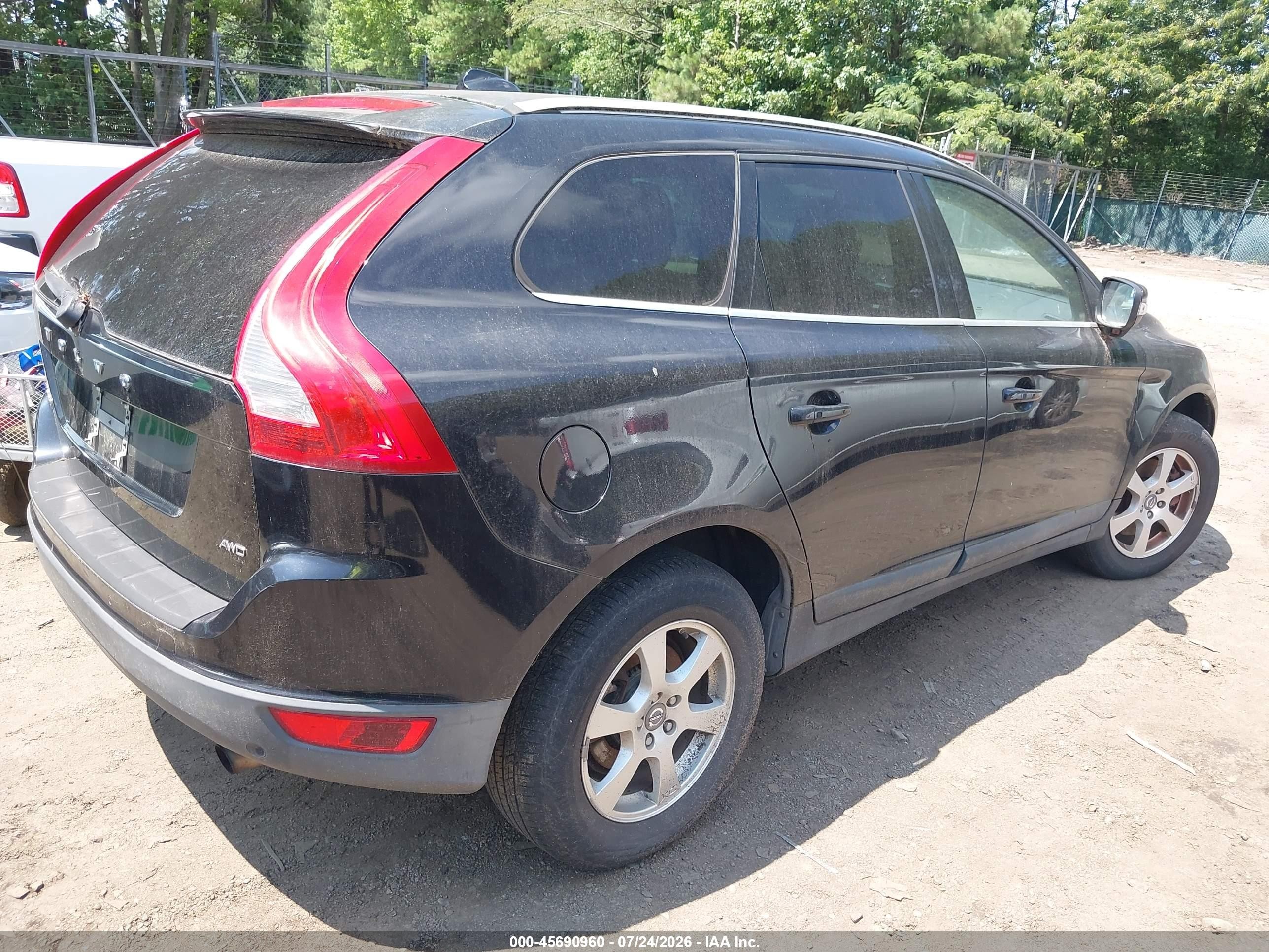2011 Volvo Xc60 3.2/3.2 R-design Черный vin: YV4952DZ9B2163120