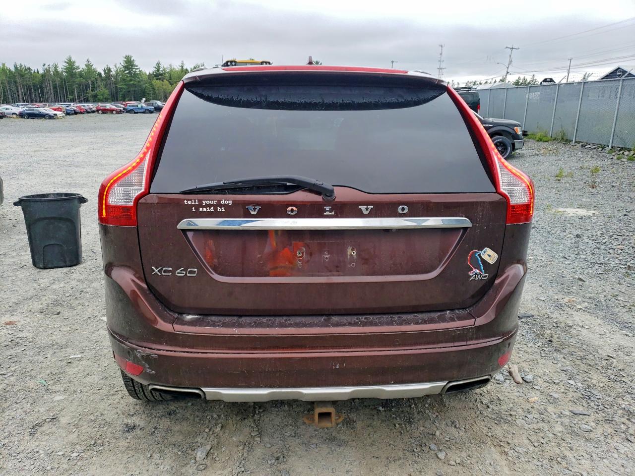 2015 Volvo Xc60 3.2 Premier + Brown vin: YV4952RC5F2576372