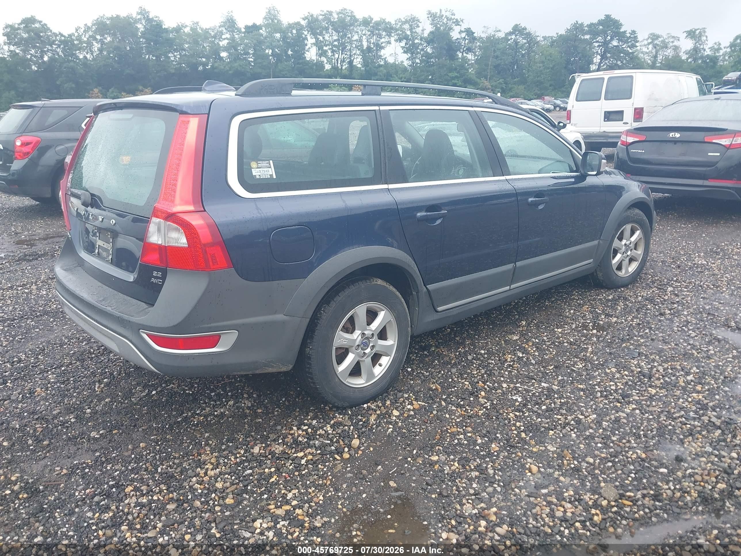 2010 Volvo Xc70 3.2 Blue vin: YV4960BZ0A1080085