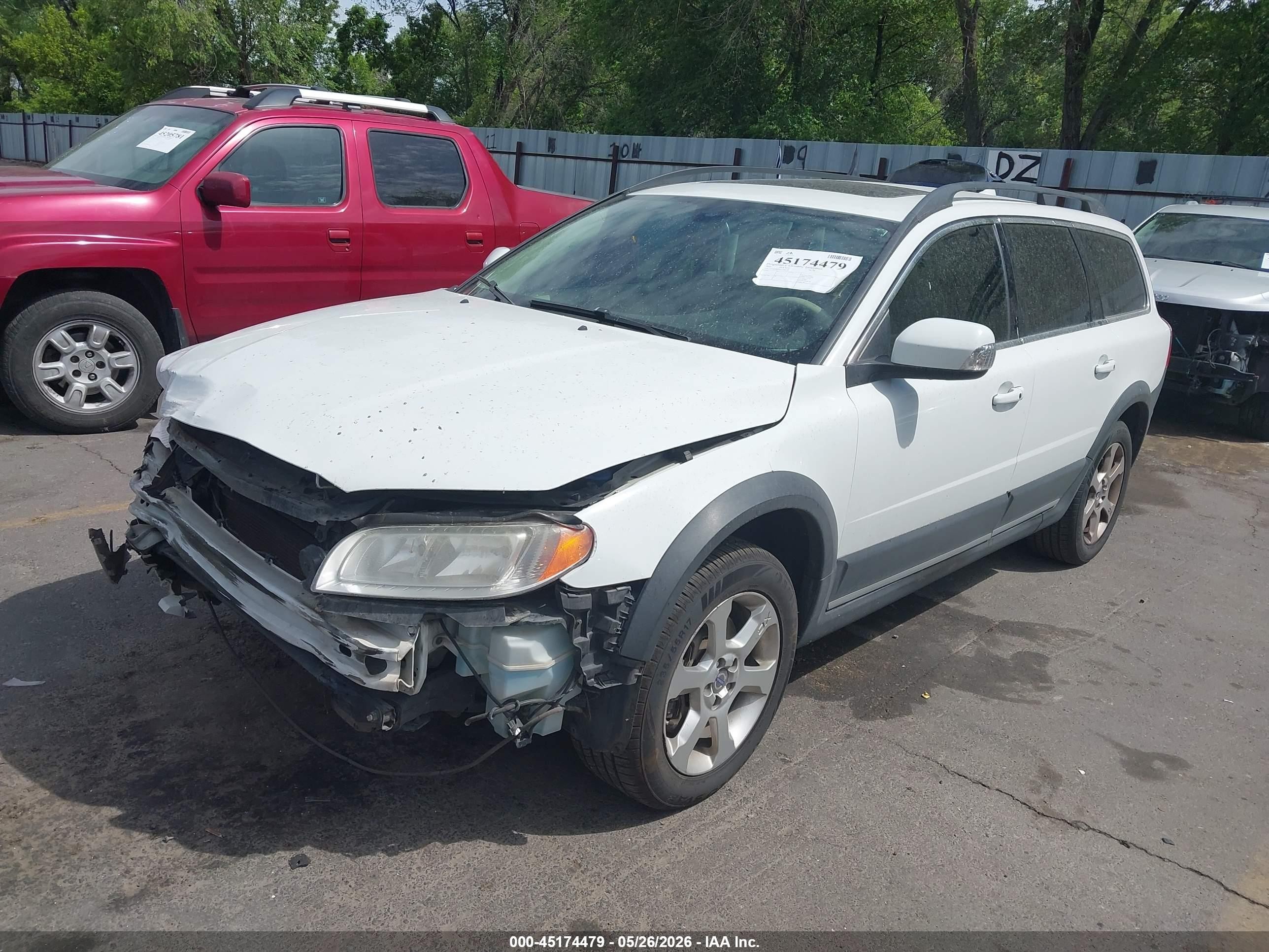 2010 Volvo Xc70 3.2 White vin: YV4960BZ0A1090177