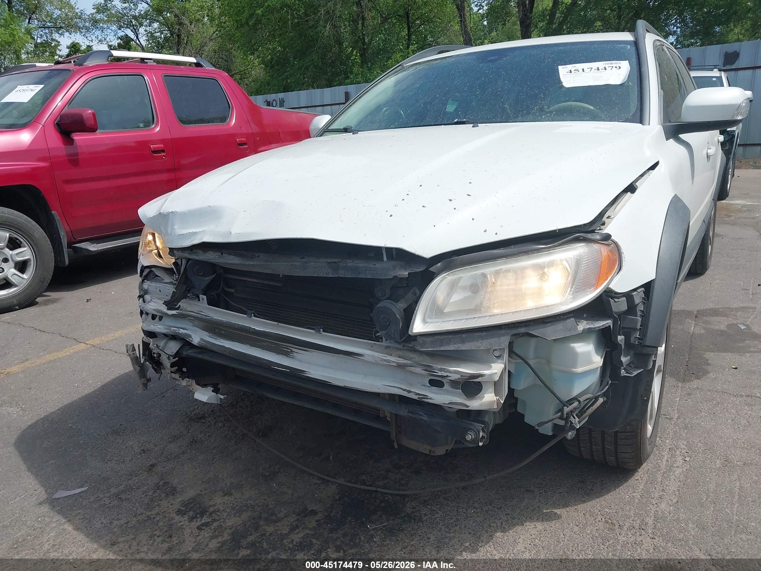 2010 Volvo Xc70 3.2 White vin: YV4960BZ0A1090177