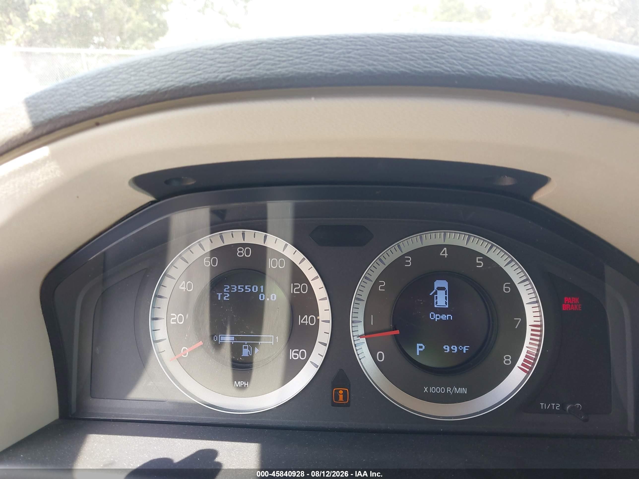 2010 Volvo Xc70 3.2 Золотой vin: YV4960BZ9A1085219