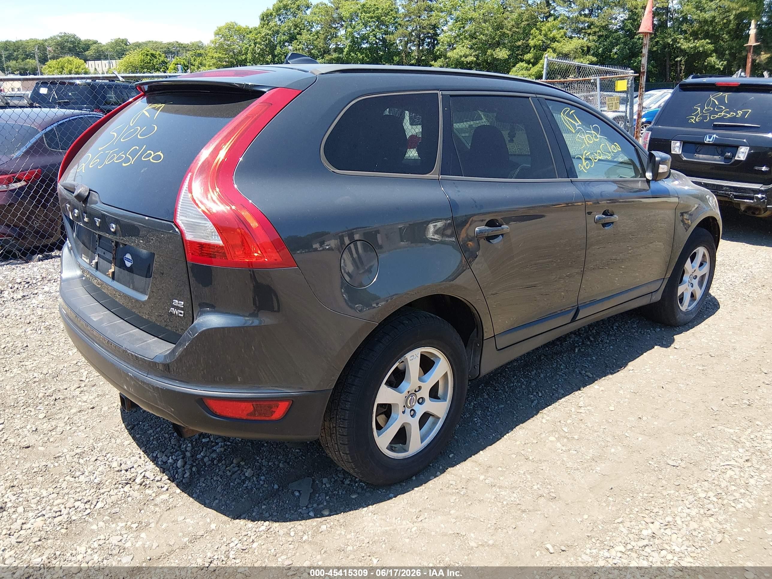 2010 Volvo Xc60 3.2 Gray vin: YV4960DZ3A2062848