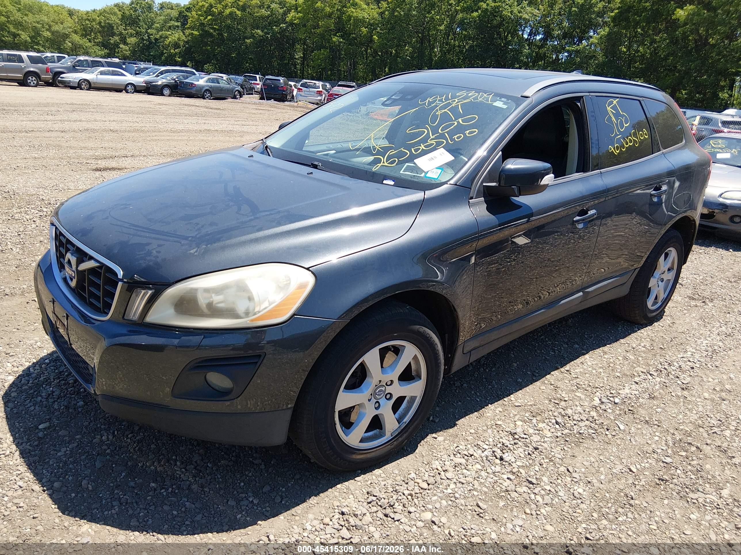 2010 Volvo Xc60 3.2 Gray vin: YV4960DZ3A2062848