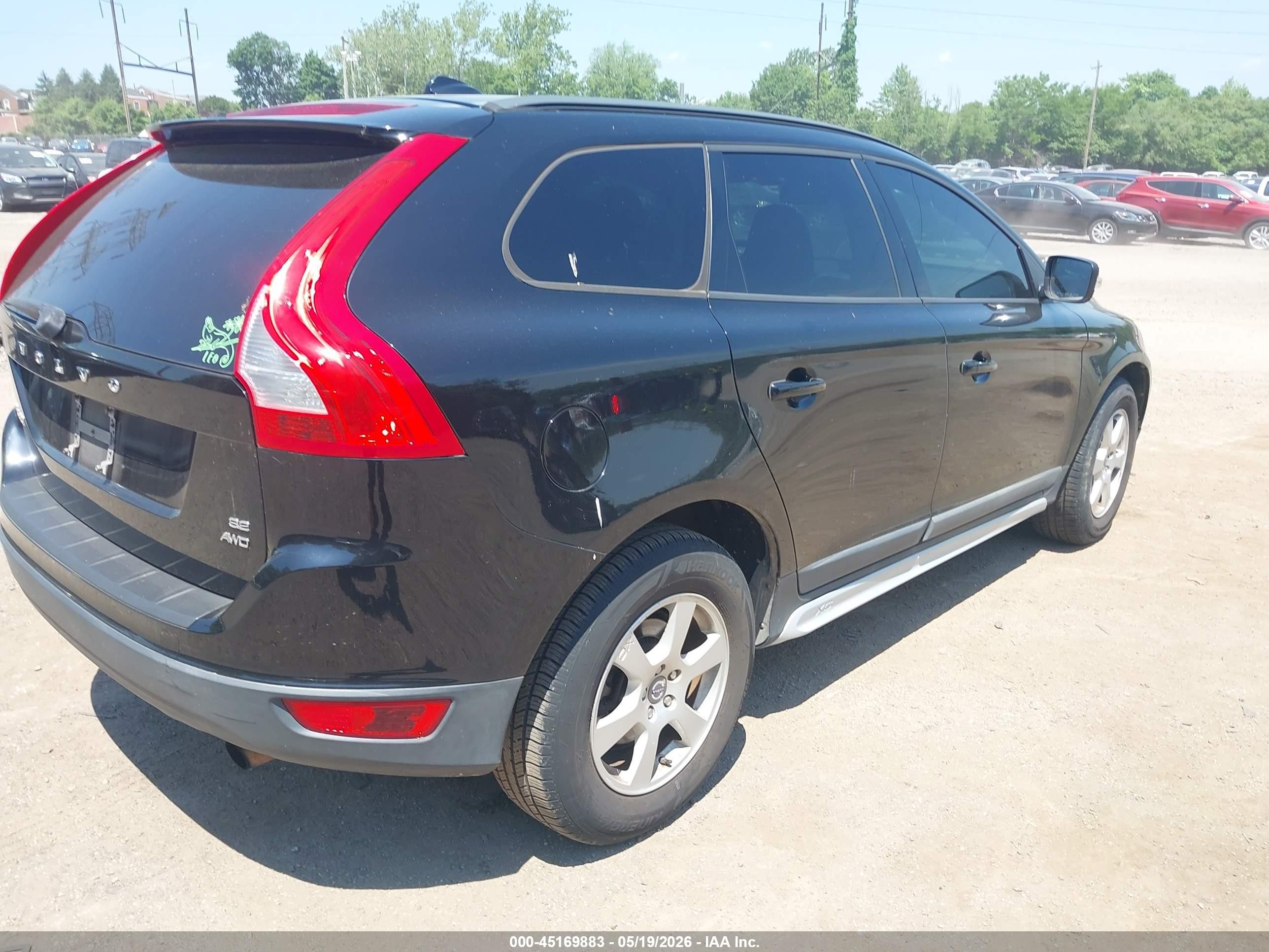 2010 Volvo Xc60 3.2 Black vin: YV4960DZ9A2052504