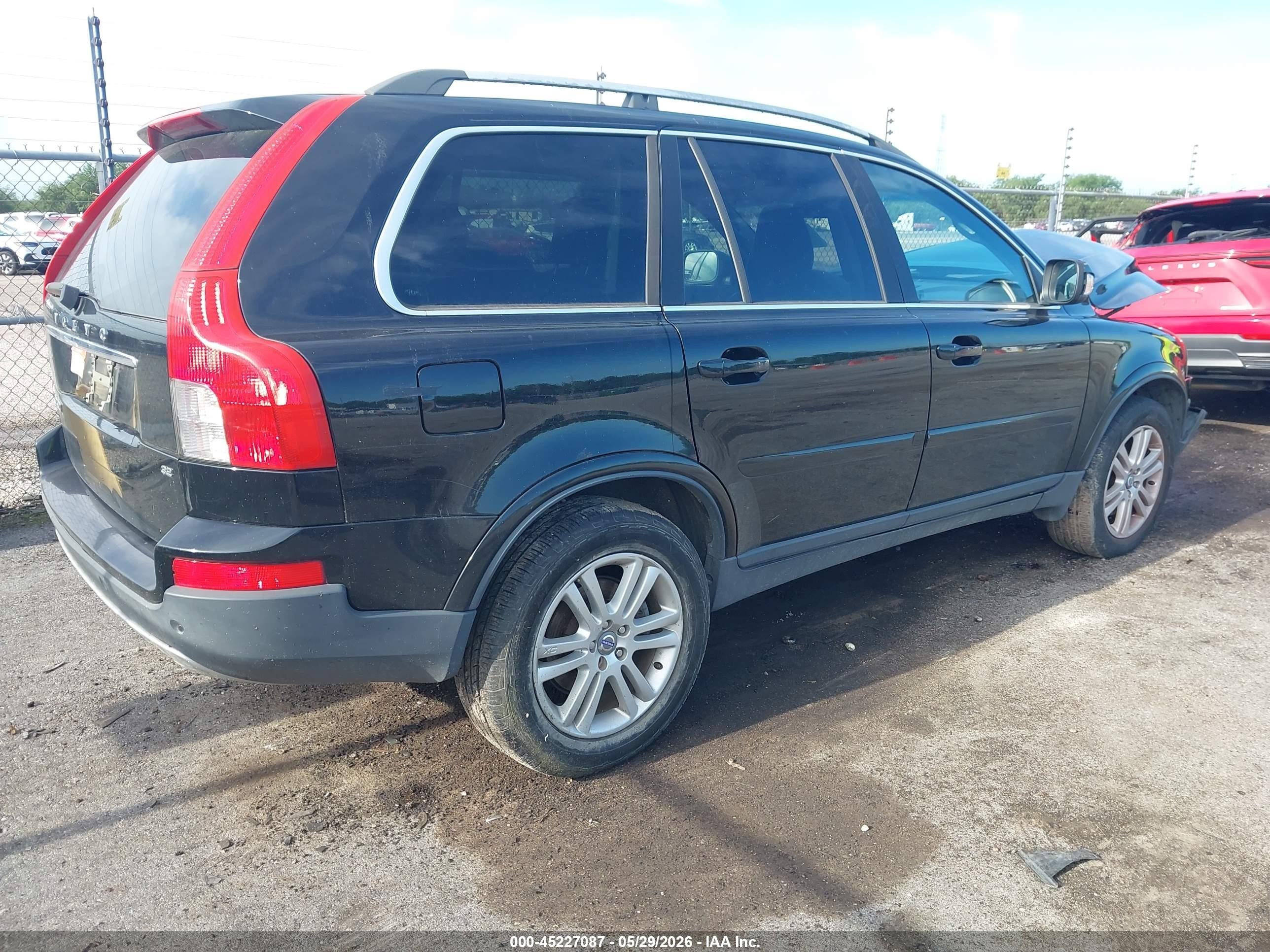 2010 Volvo Xc90 3.2 Black vin: YV4982CY1A1565797