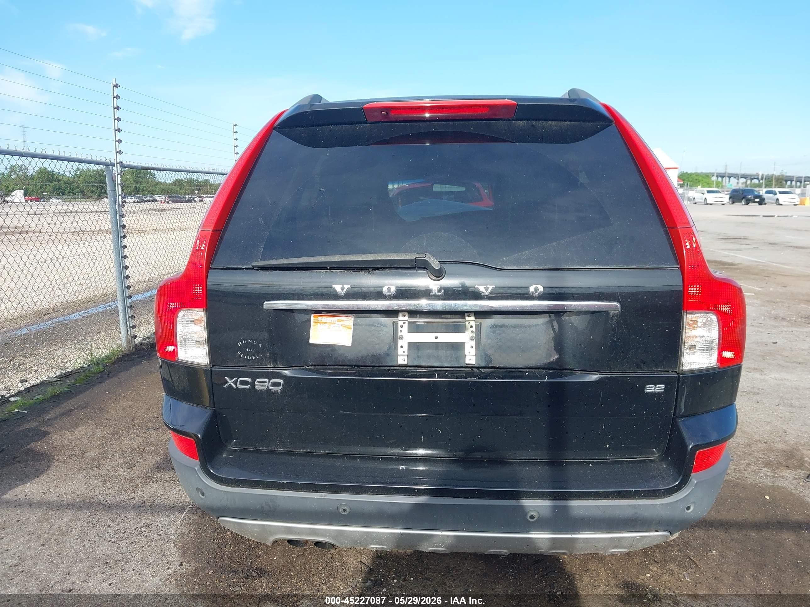 2010 Volvo Xc90 3.2 Black vin: YV4982CY1A1565797