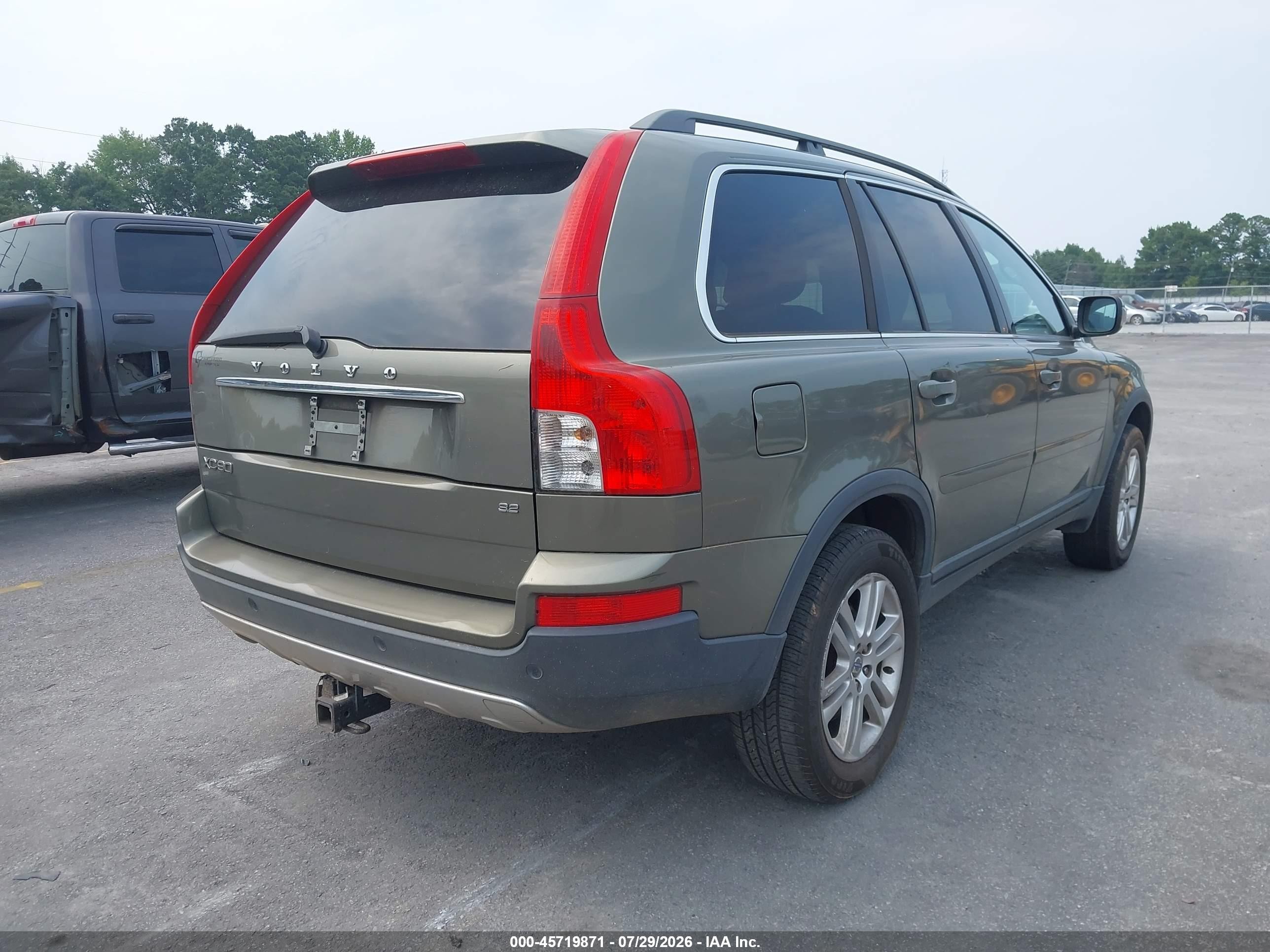 2010 Volvo Xc90 3.2 Green vin: YV4982CY3A1539427