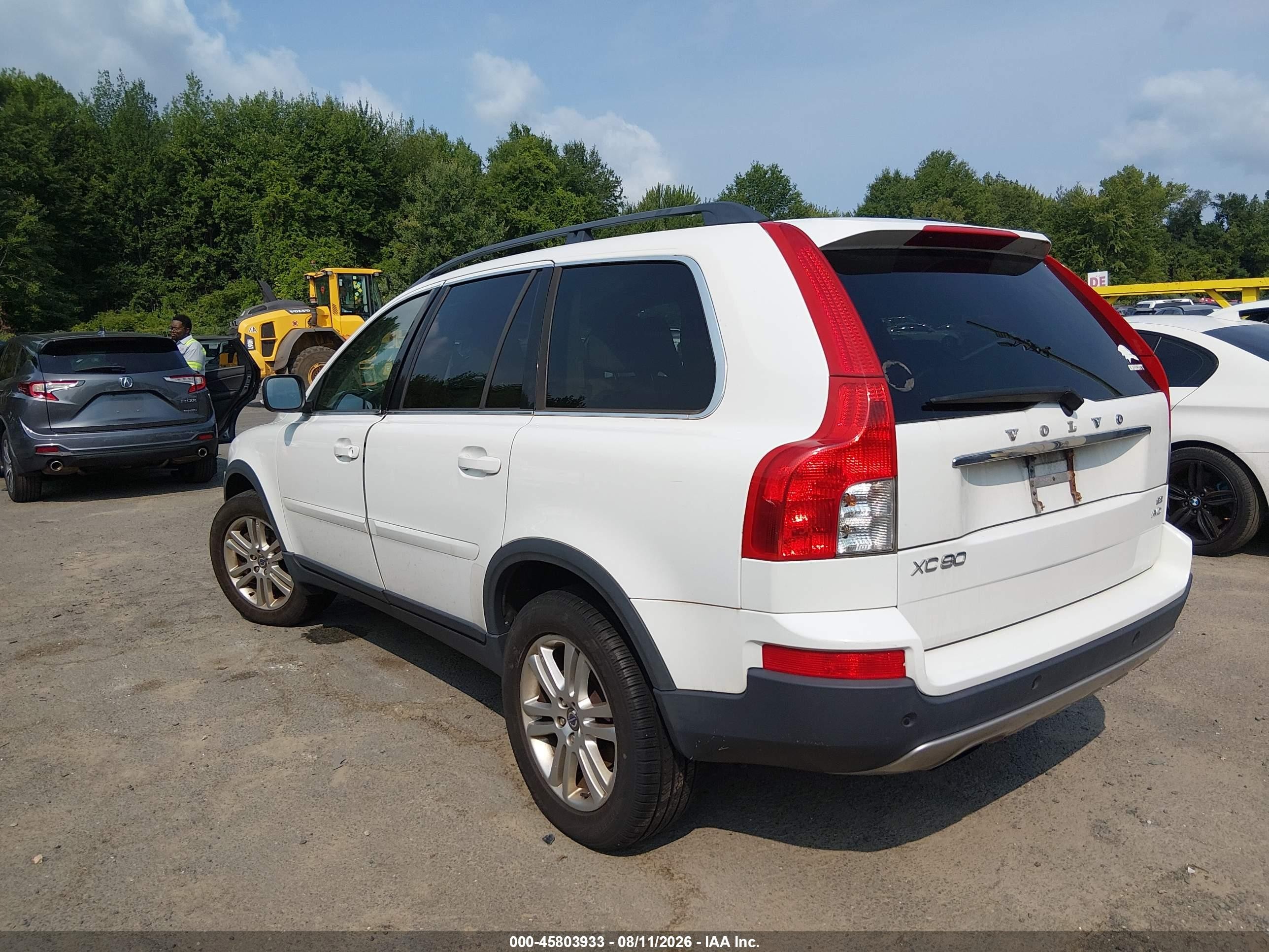 2010 Volvo Xc90 3.2 White vin: YV4982CZ2A1539993