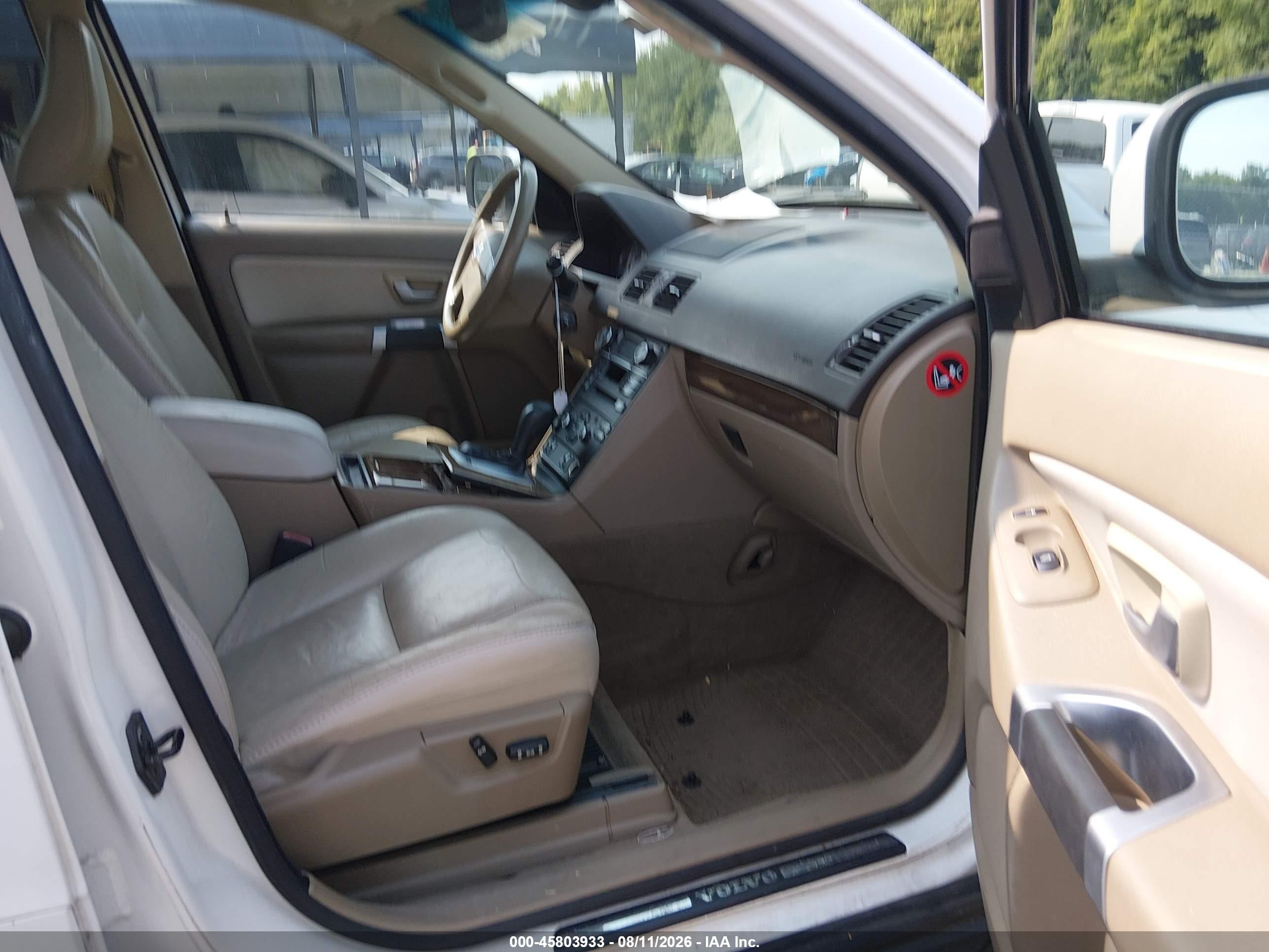 2010 Volvo Xc90 3.2 White vin: YV4982CZ2A1539993