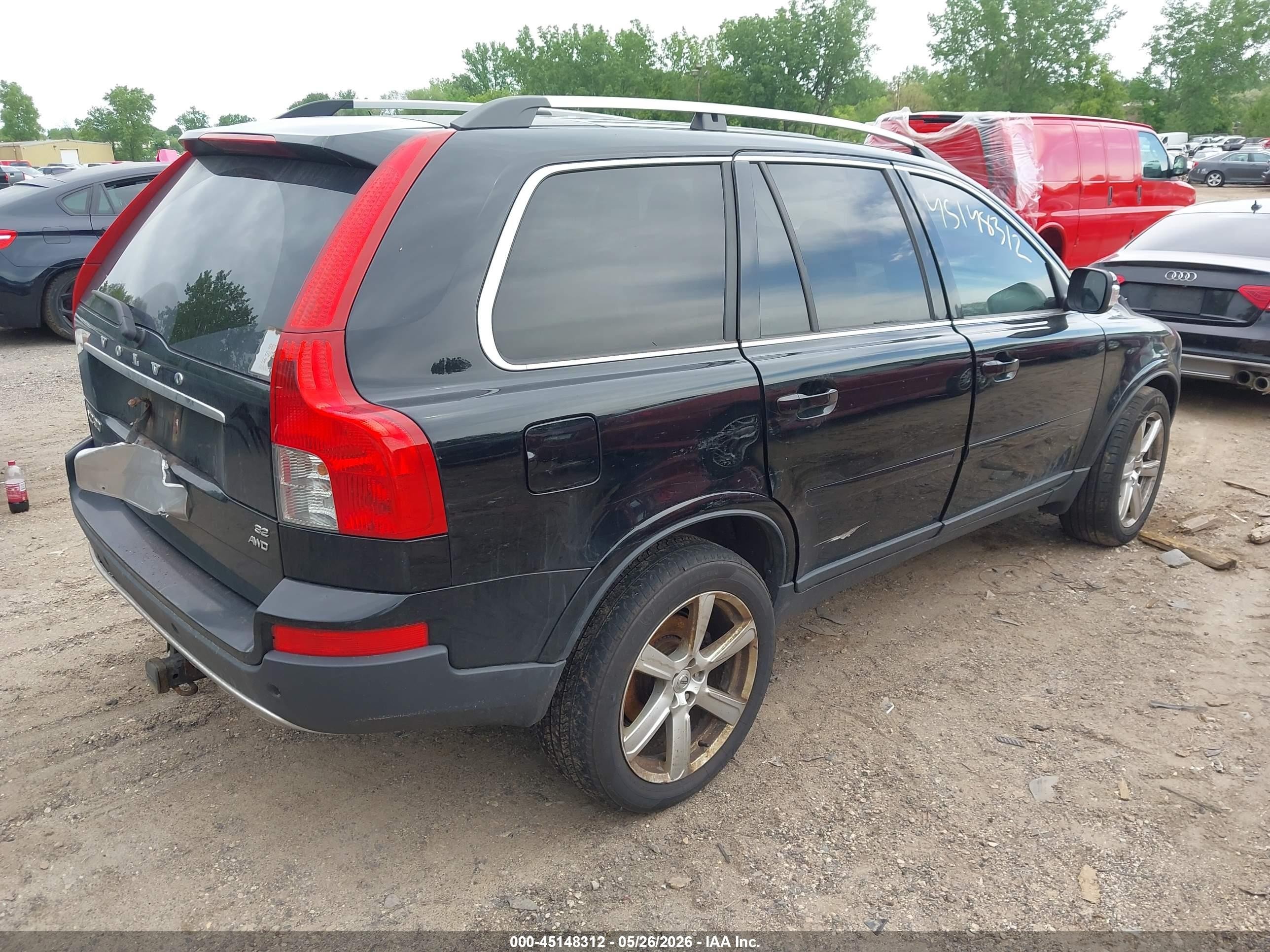 2010 Volvo Xc90 3.2 Black vin: YV4982CZ2A1558852