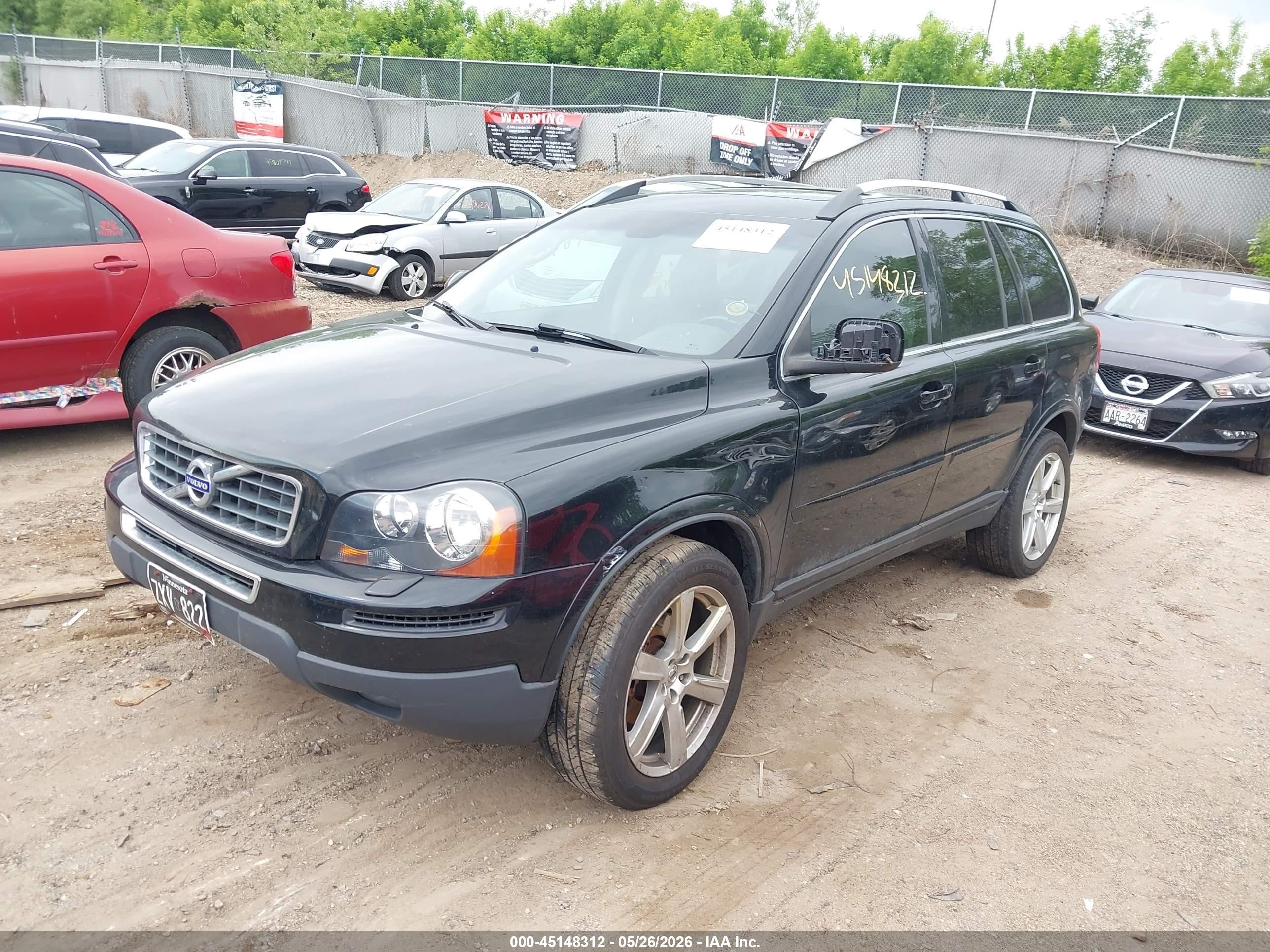 2010 Volvo Xc90 3.2 Black vin: YV4982CZ2A1558852