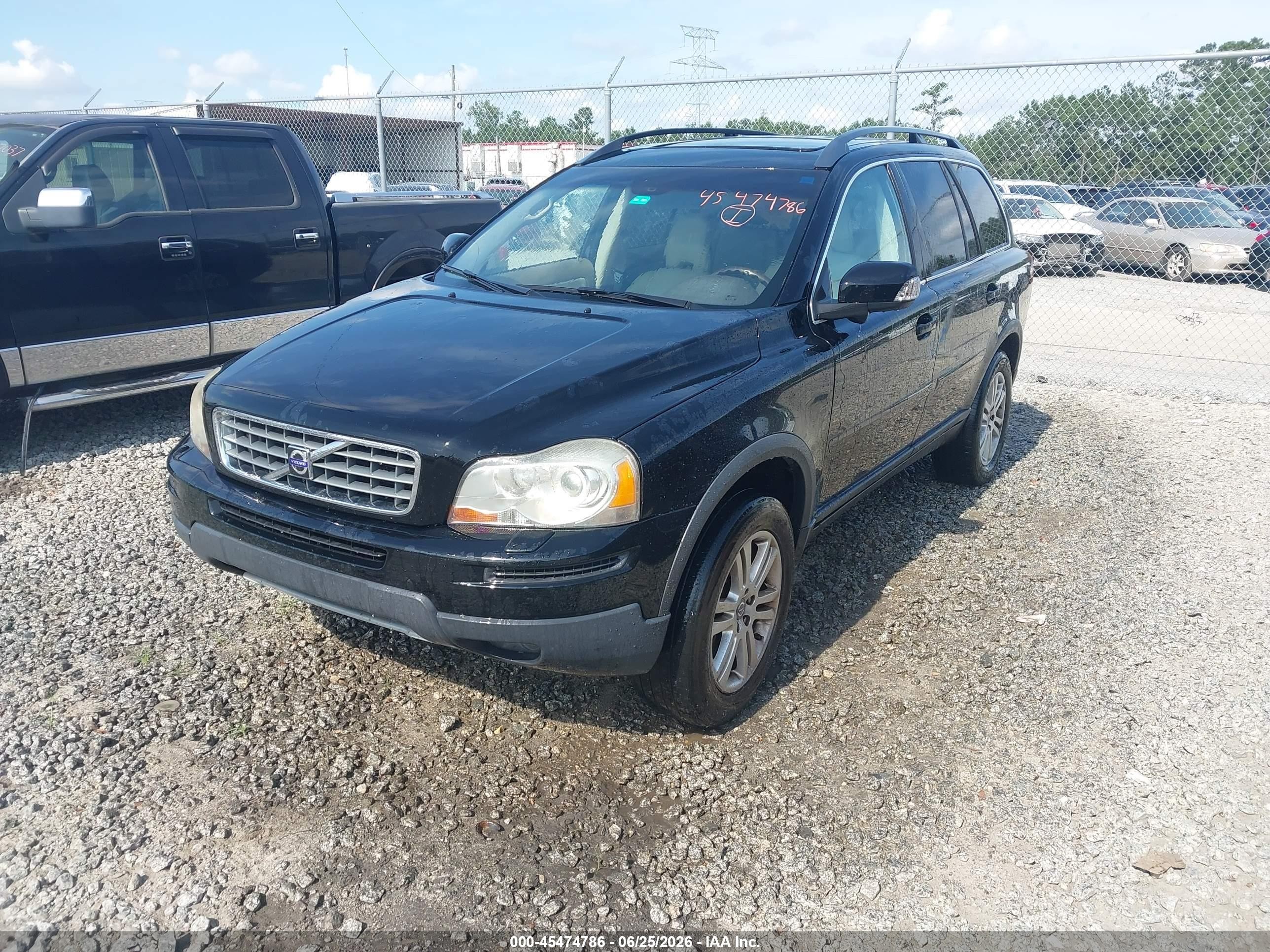 2010 Volvo Xc90 3.2 Black vin: YV4982CZ3A1539145