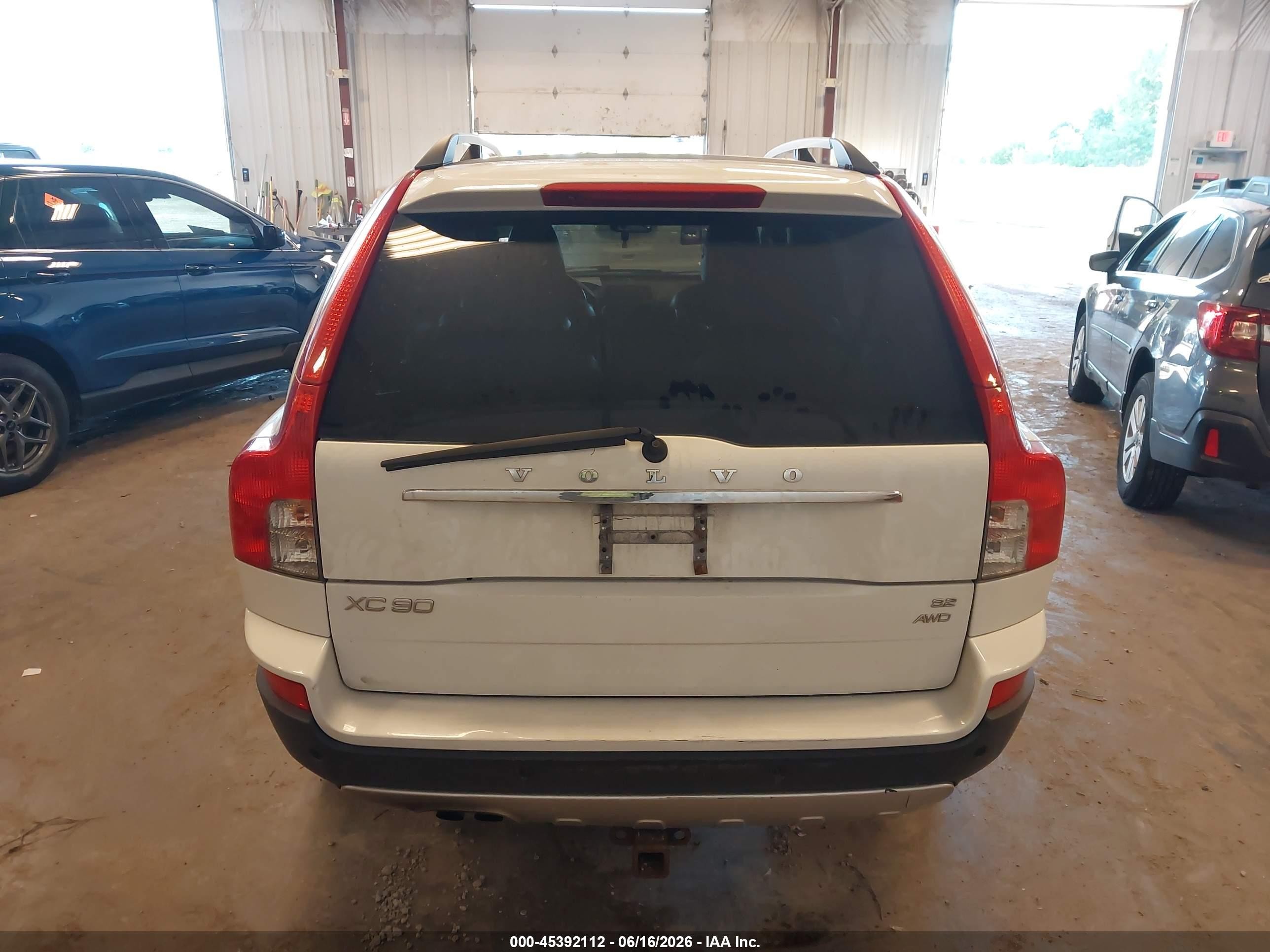 2010 Volvo Xc90 3.2 White vin: YV4982CZ3A1565311