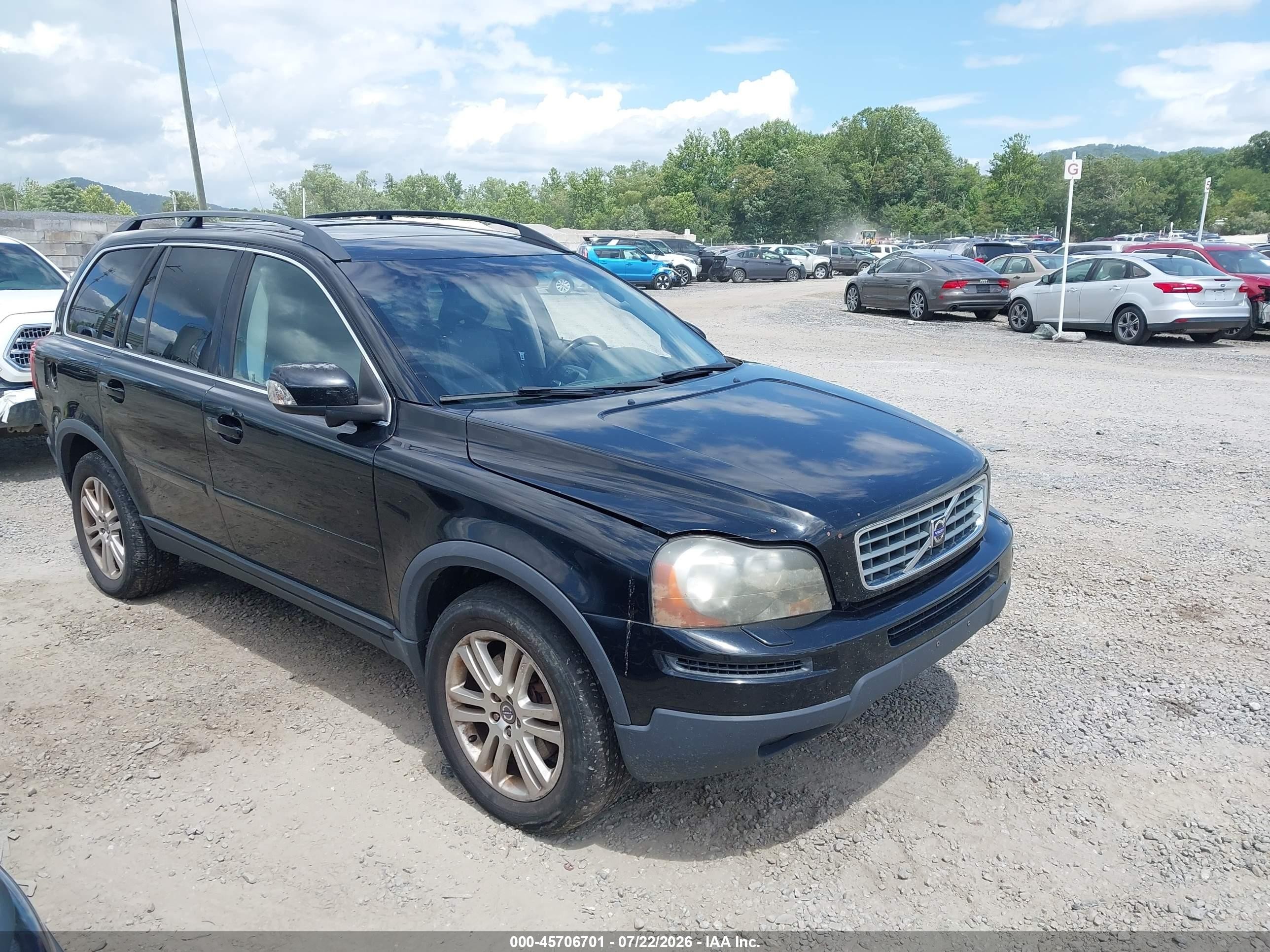 2010 Volvo Xc90 3.2 Black vin: YV4982CZXA1548733