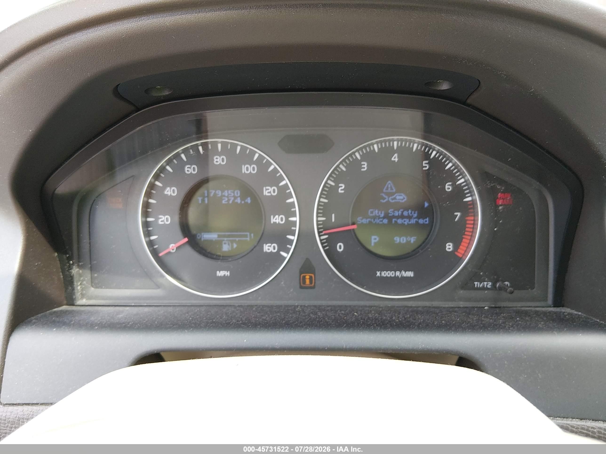 2010 Volvo Xc60 3.2 Dark Blue vin: YV4982DL1A2101213