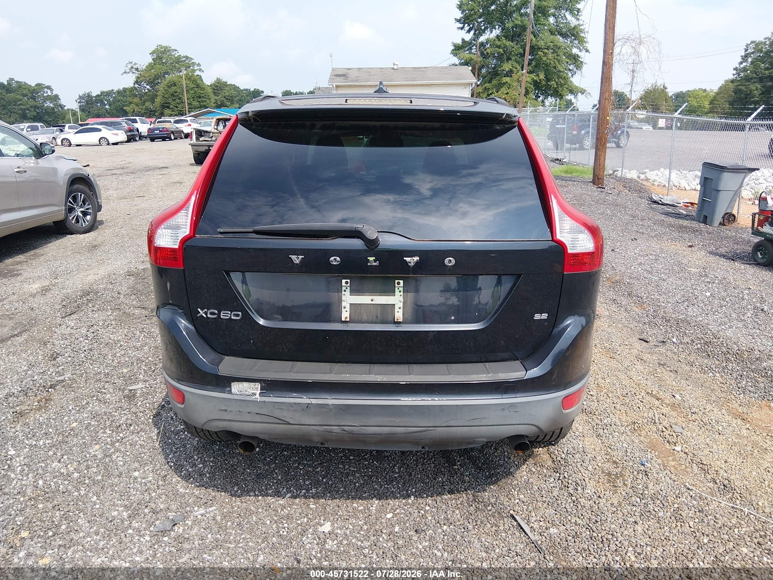2010 Volvo Xc60 3.2 Dark Blue vin: YV4982DL1A2101213