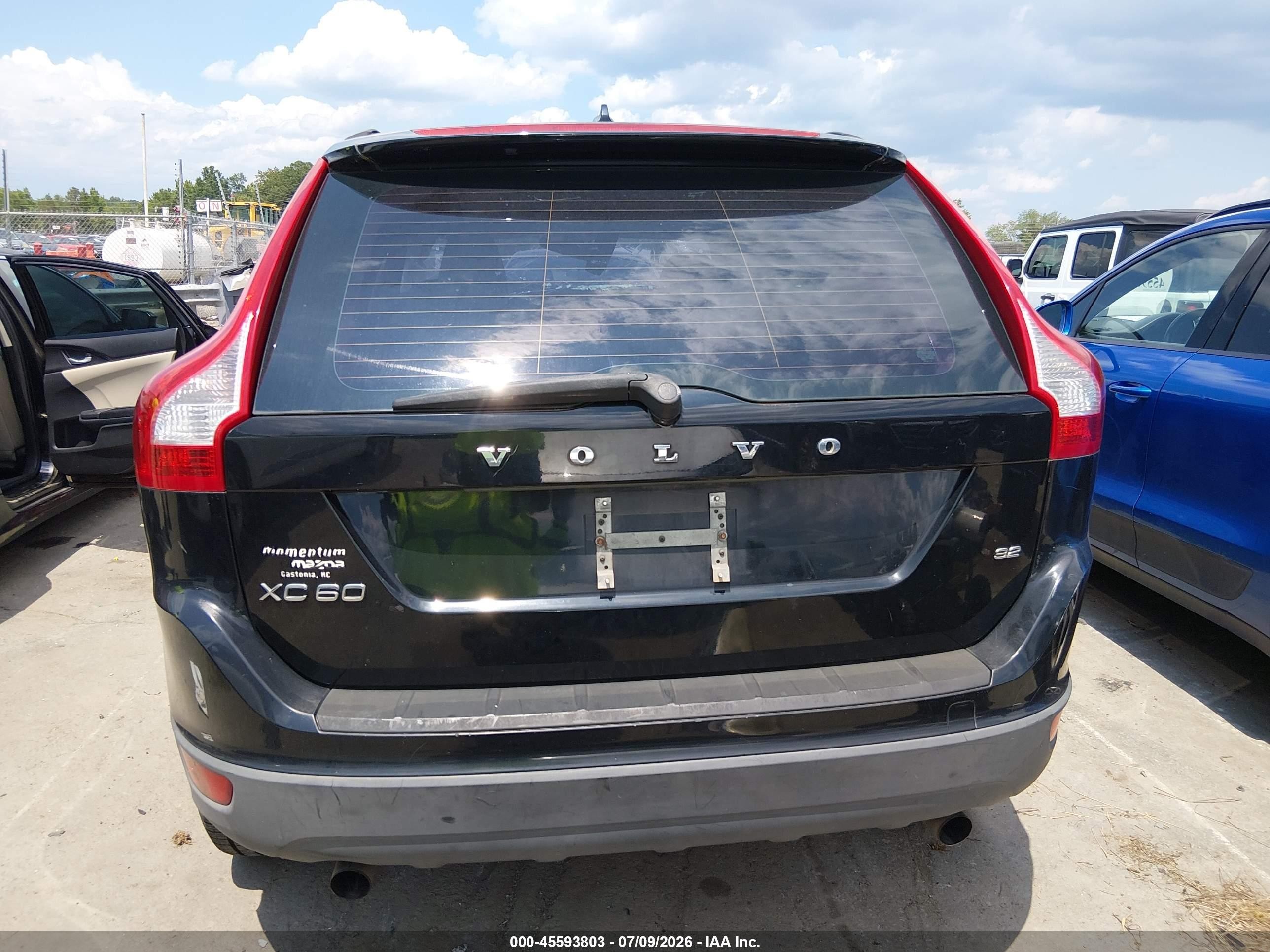 2010 Volvo Xc60 3.2 Black vin: YV4982DL7A2108814