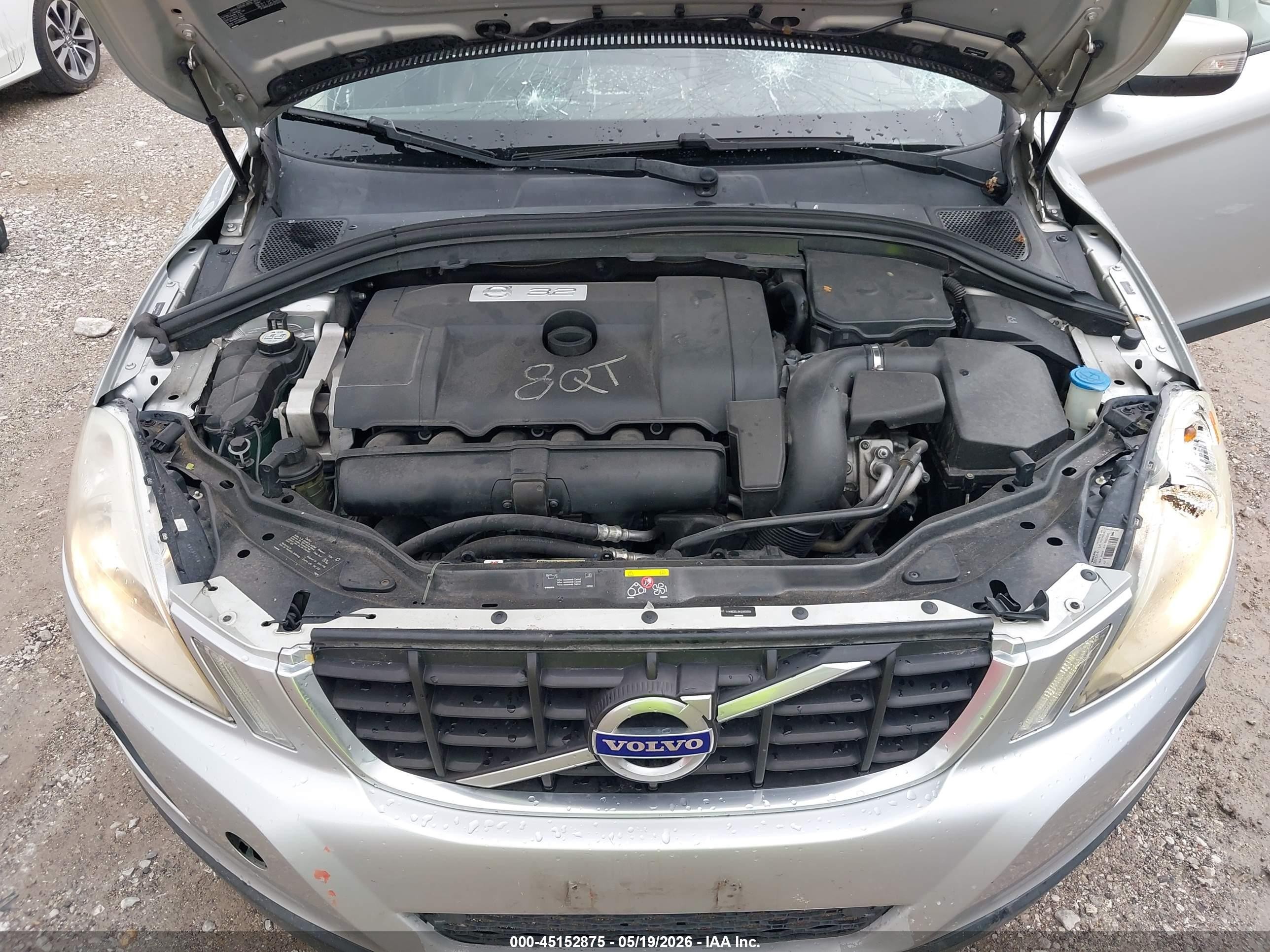 2010 Volvo Xc60 3.2 Silver vin: YV4982DL9A2060958