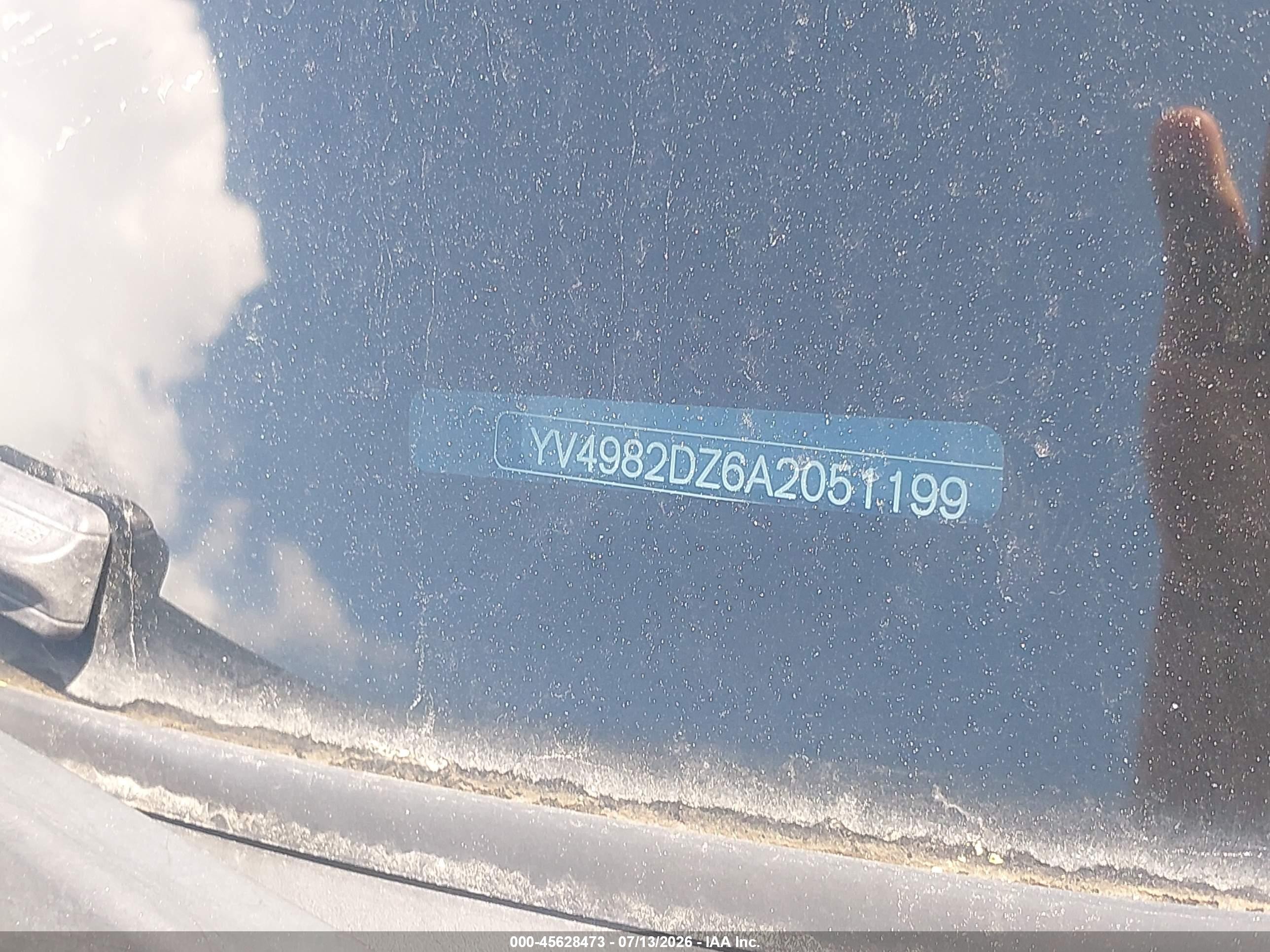 2010 Volvo Xc60 3.2 Black vin: YV4982DZ6A2051199