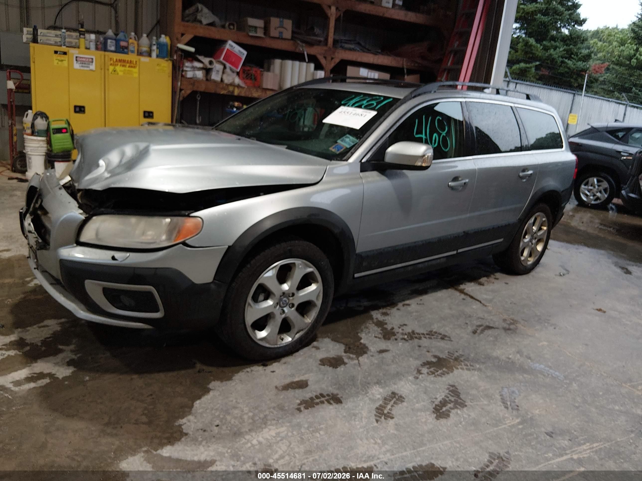 2010 Volvo Xc70 T6 Silver vin: YV4992BZ1A1084519