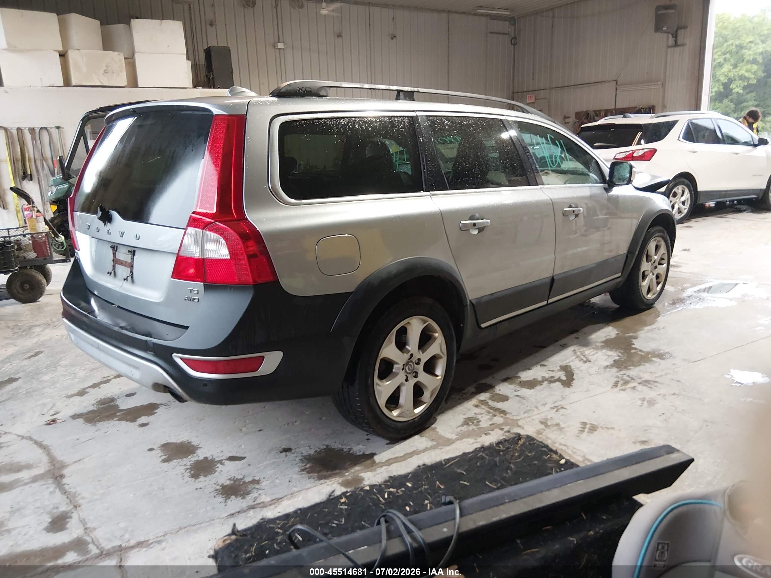 2010 Volvo Xc70 T6 Silver vin: YV4992BZ1A1084519