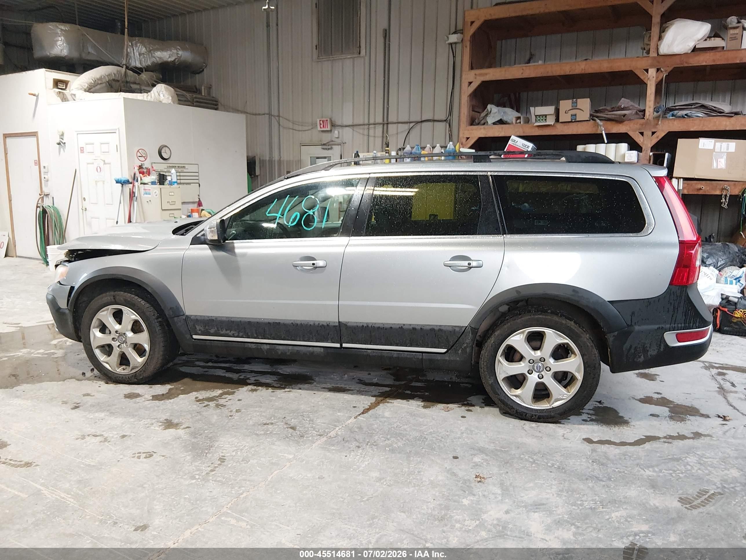 2010 Volvo Xc70 T6 Silver vin: YV4992BZ1A1084519