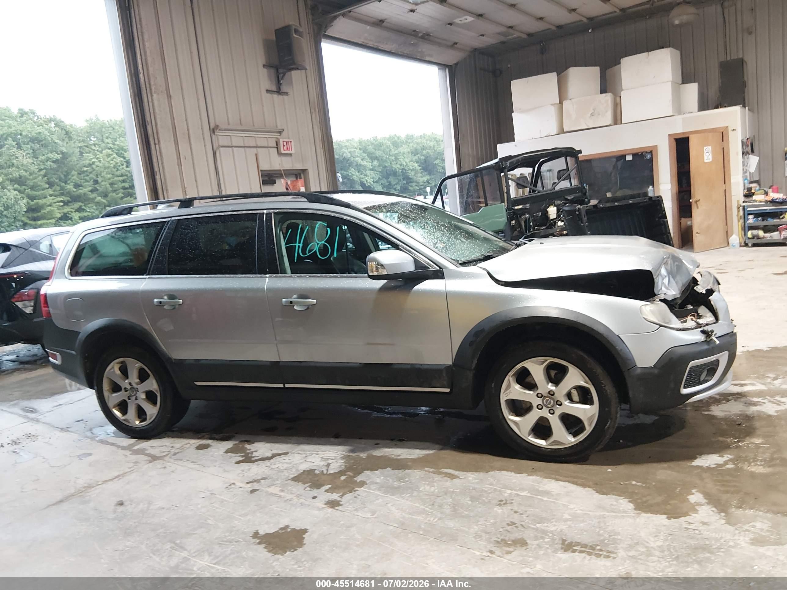 2010 Volvo Xc70 T6 Silver vin: YV4992BZ1A1084519