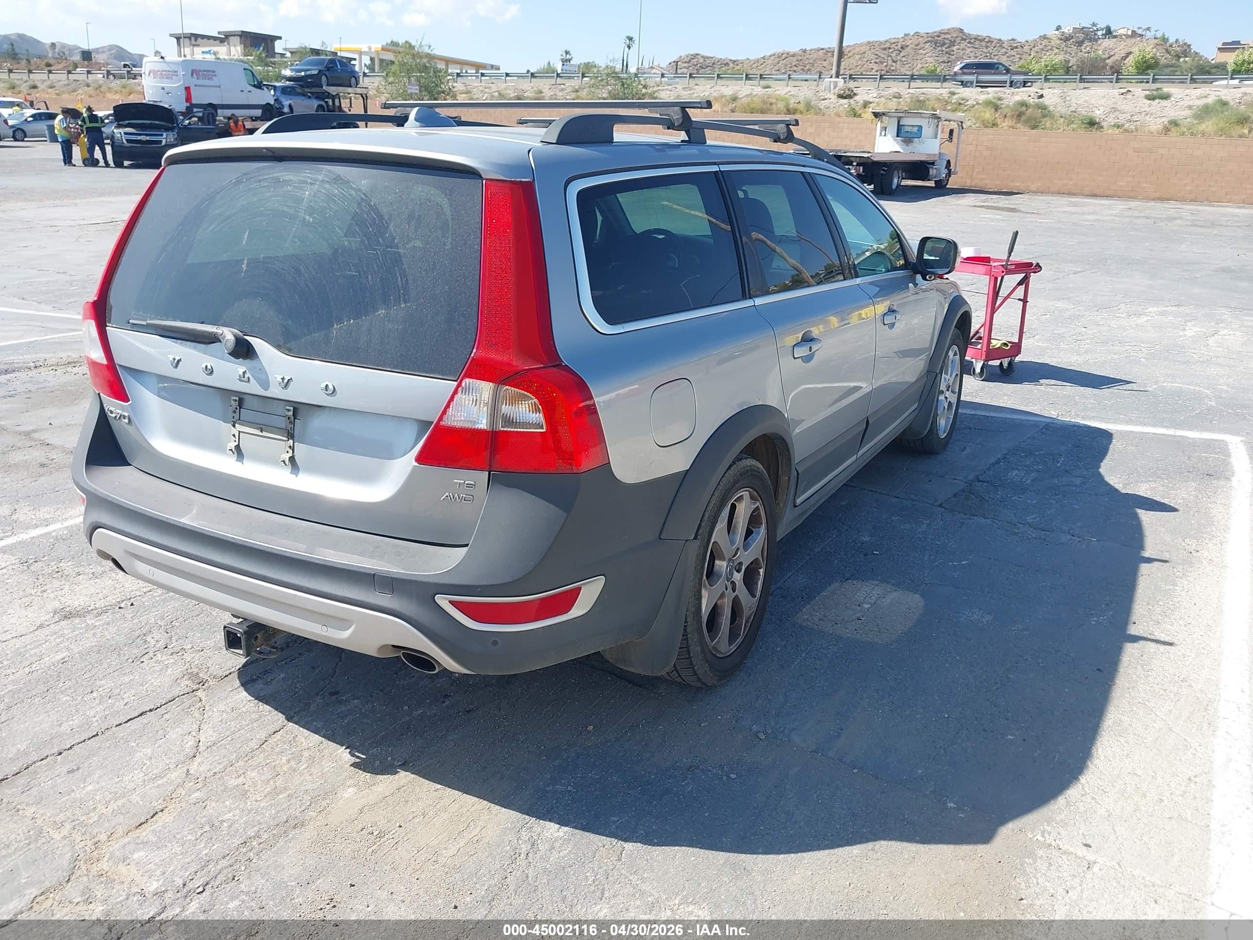 2010 Volvo Xc70 T6 Silver vin: YV4992BZ7A1081415