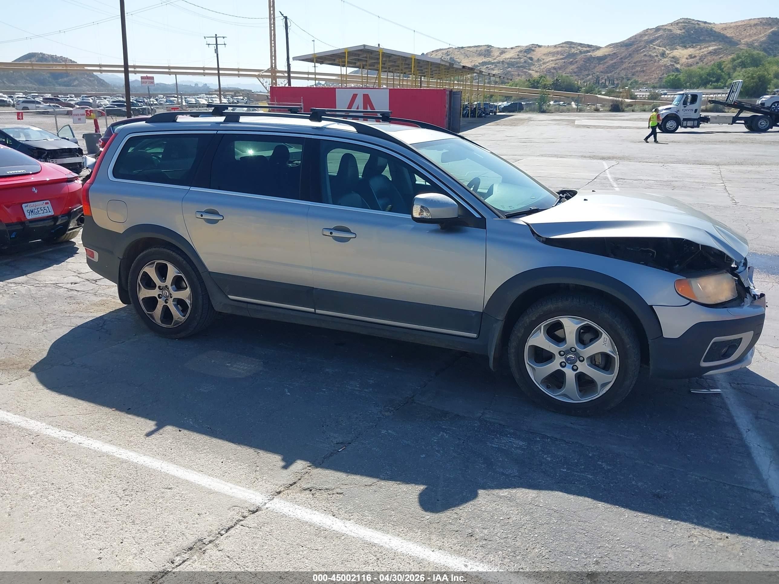 2010 Volvo Xc70 T6 Silver vin: YV4992BZ7A1081415