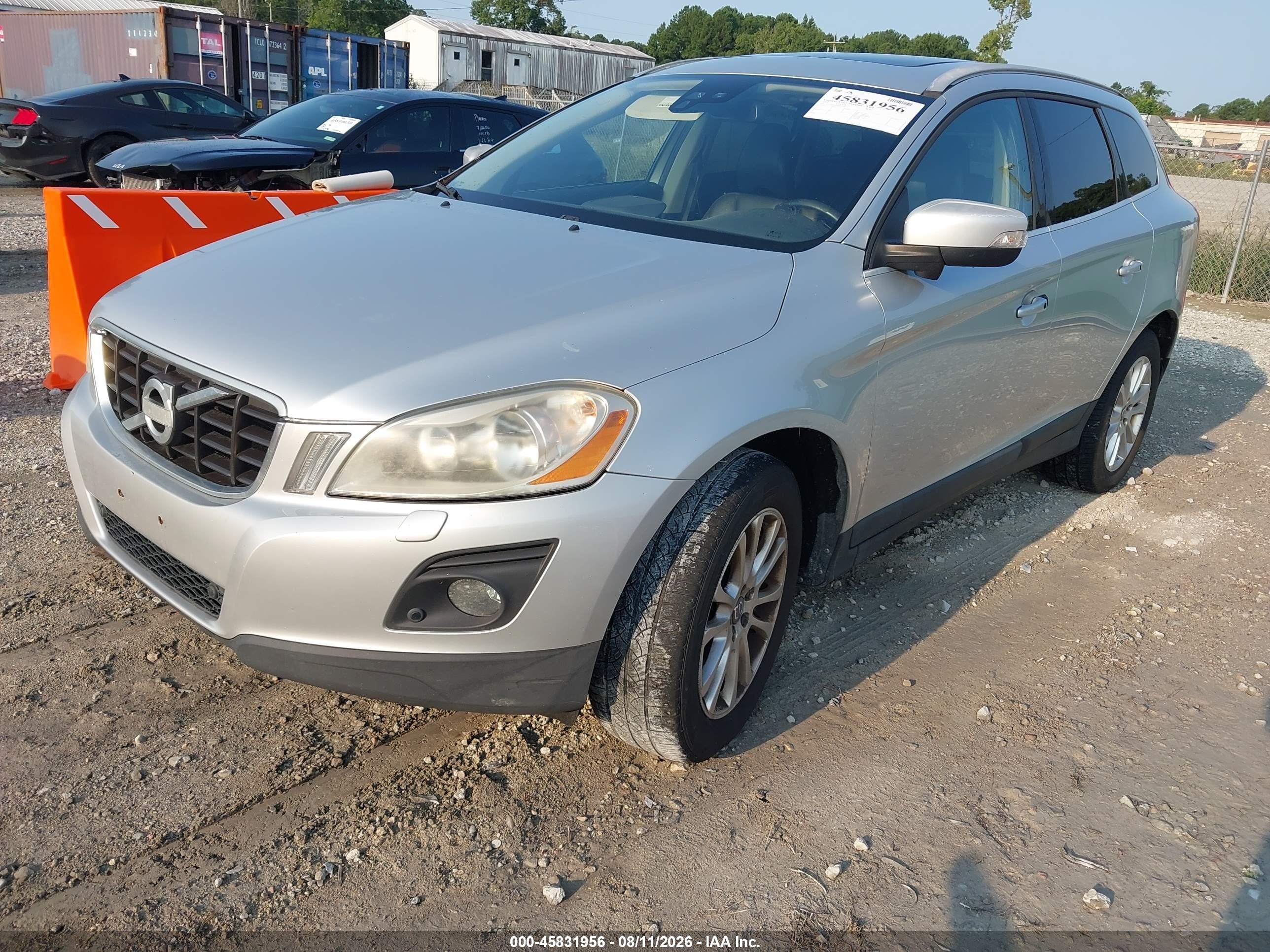 2010 Volvo Xc60 T6/t6 R-design Gray vin: YV4992DZ1A2021329
