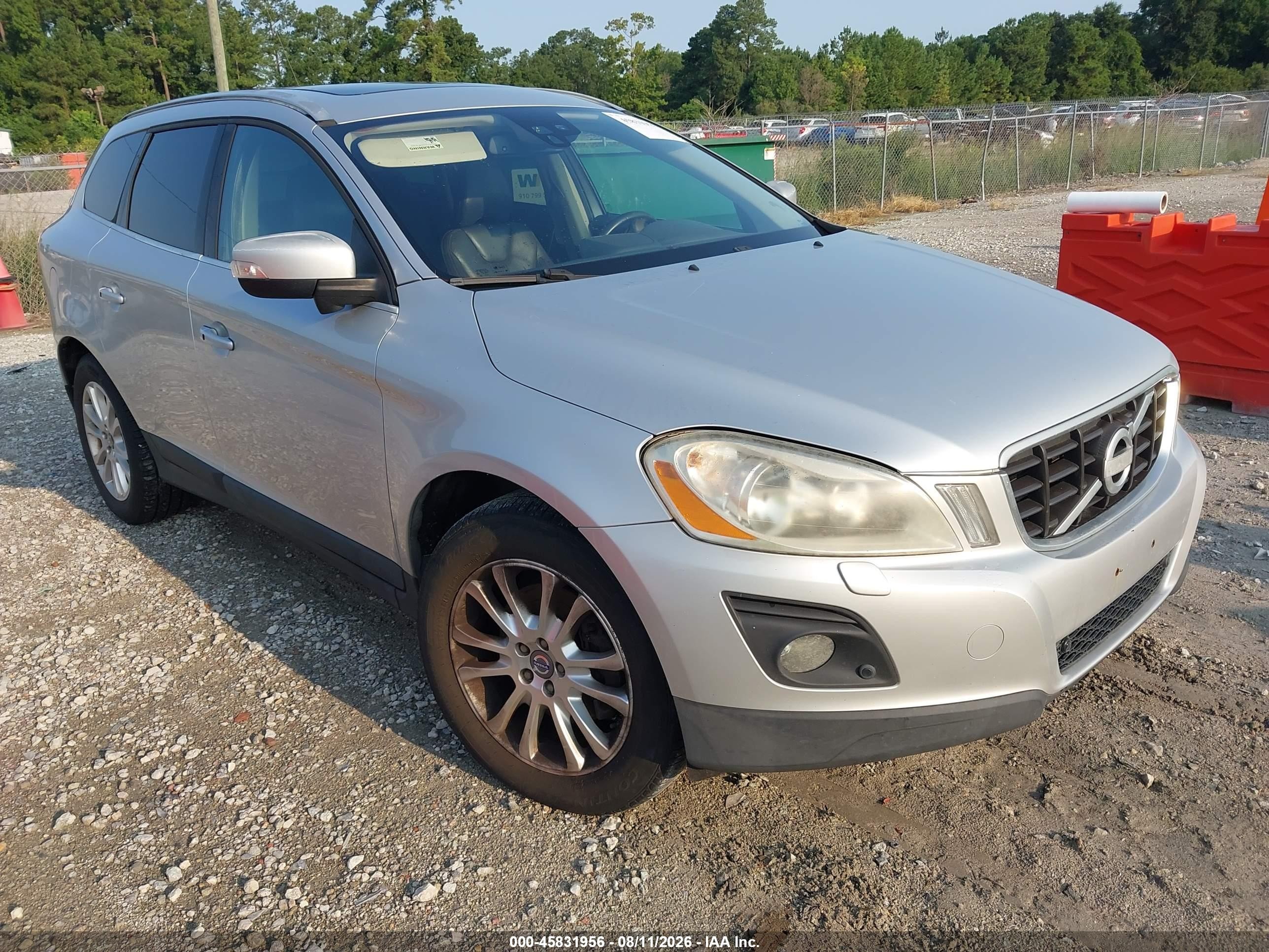 2010 Volvo Xc60 T6/t6 R-design Gray vin: YV4992DZ1A2021329