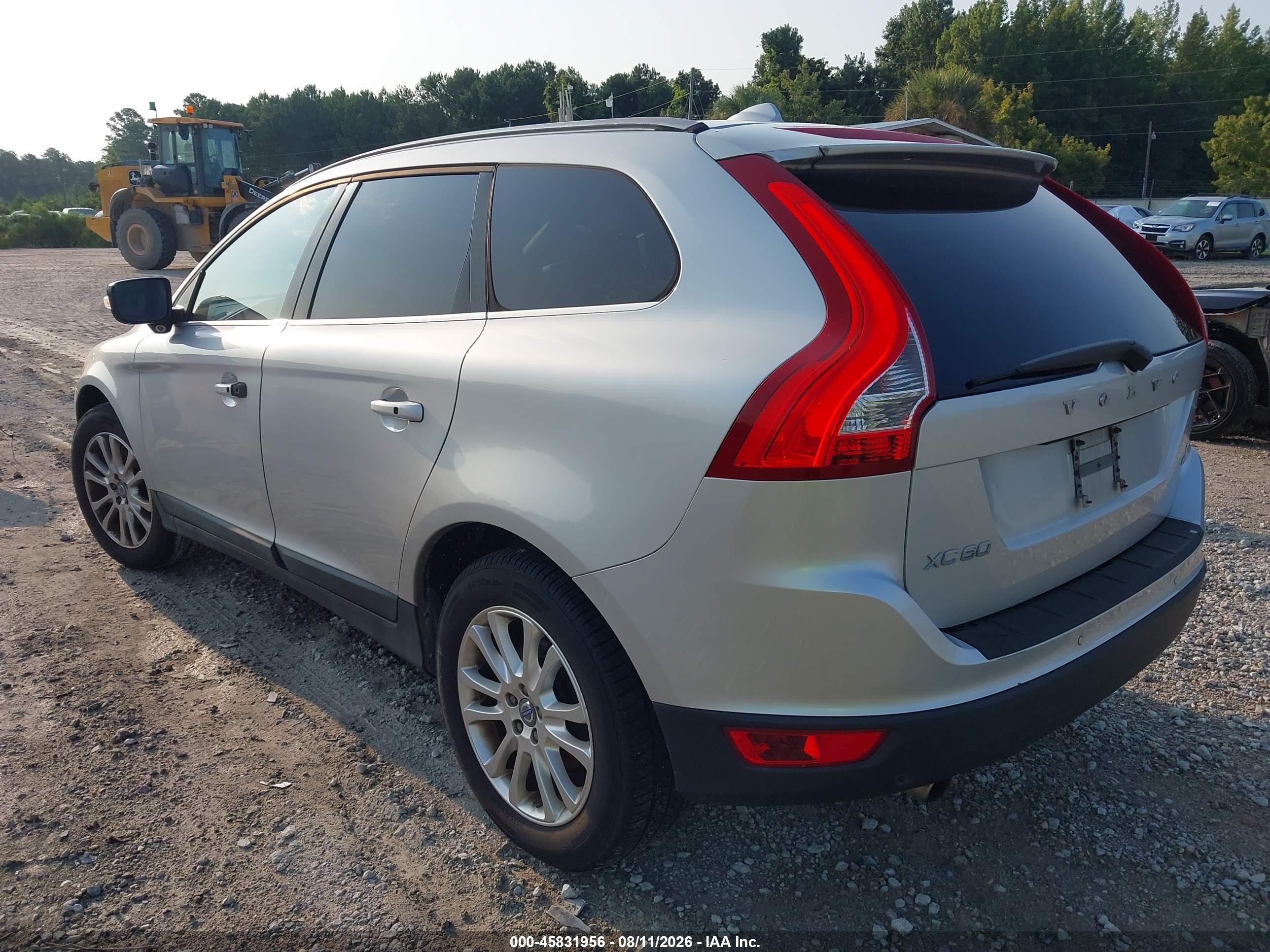 2010 Volvo Xc60 T6/t6 R-design Gray vin: YV4992DZ1A2021329