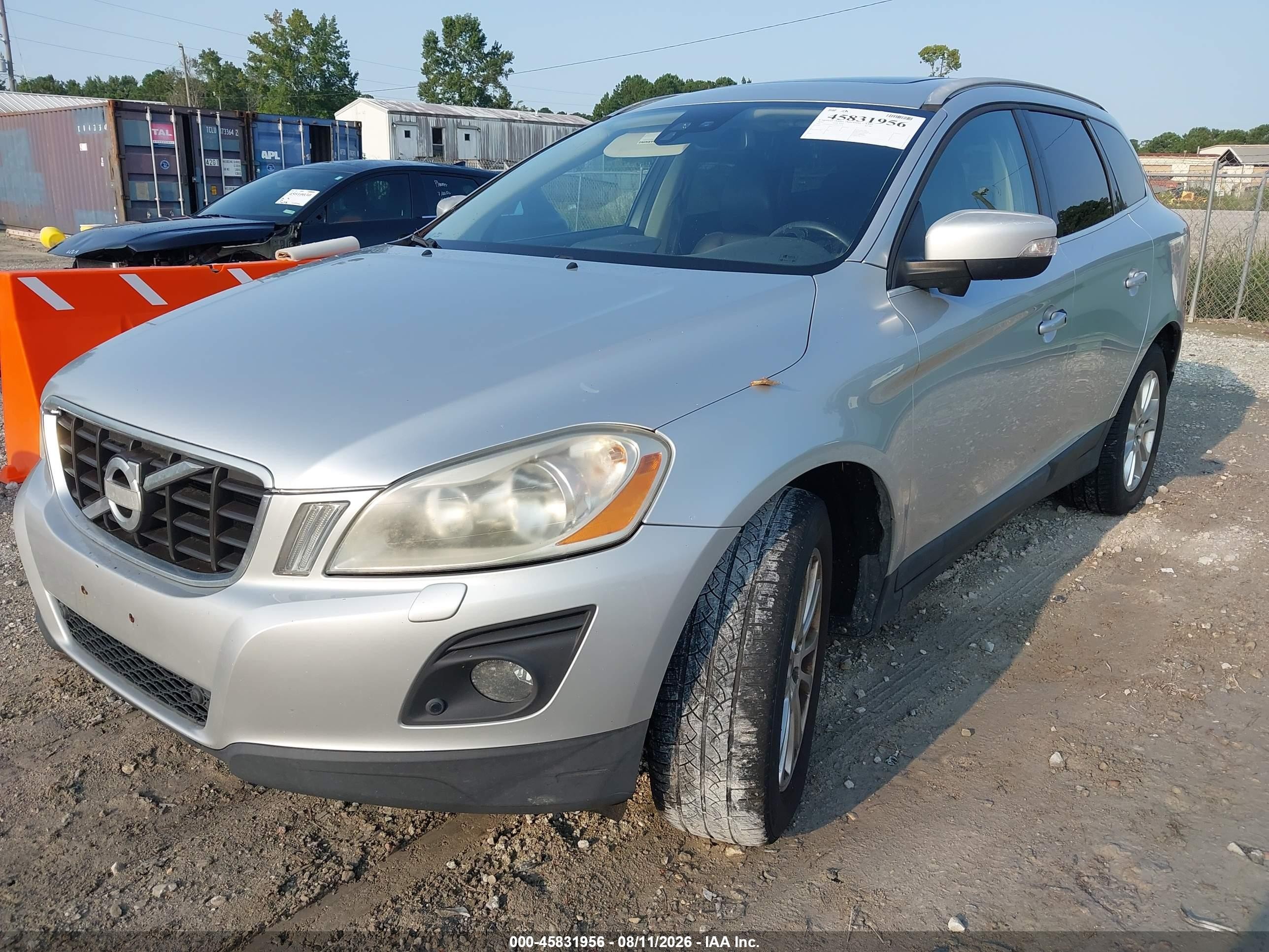 2010 Volvo Xc60 T6/t6 R-design Gray vin: YV4992DZ1A2021329