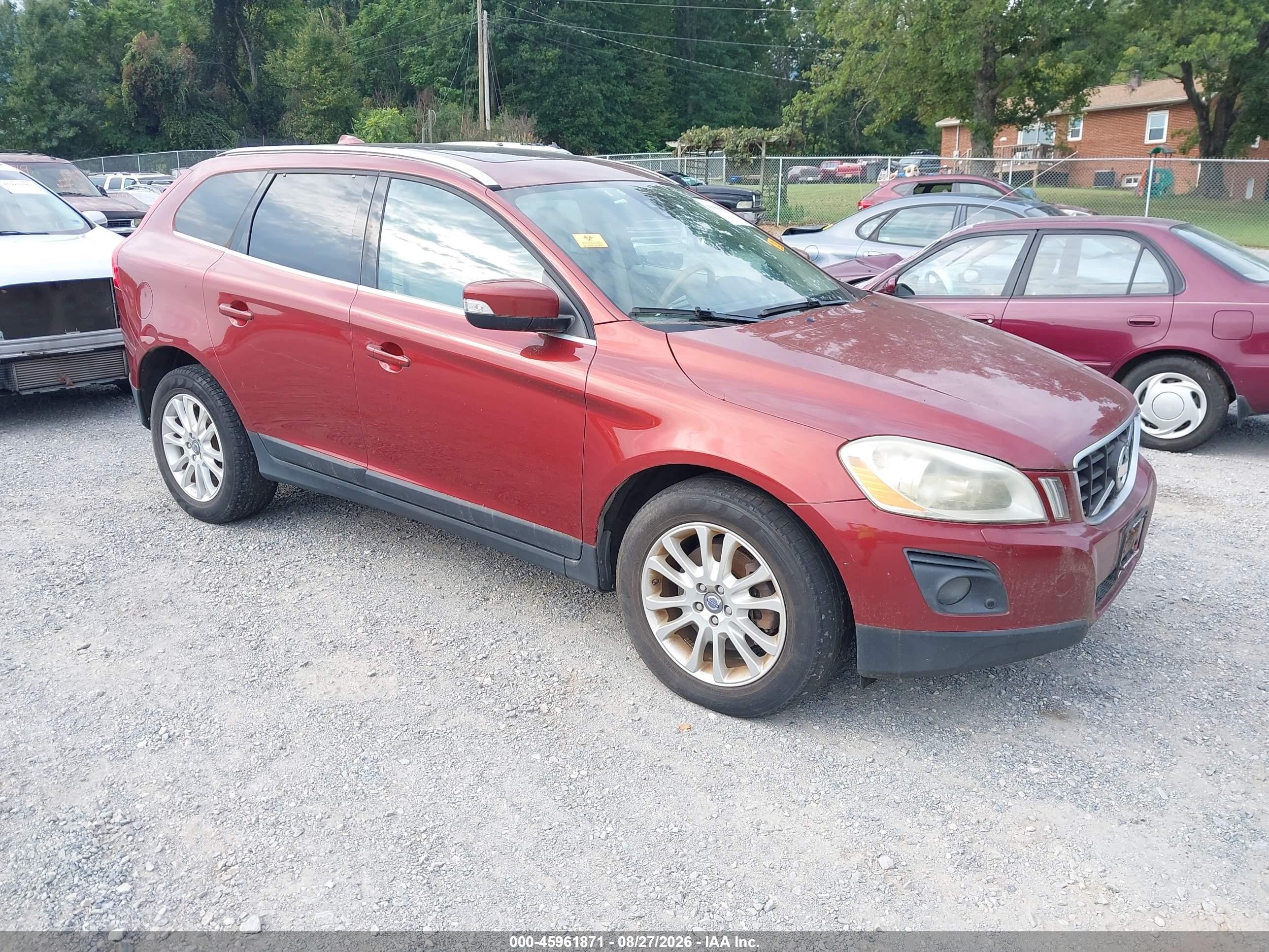 2010 Volvo Xc60 T6/t6 R-design Red vin: YV4992DZ1A2126937