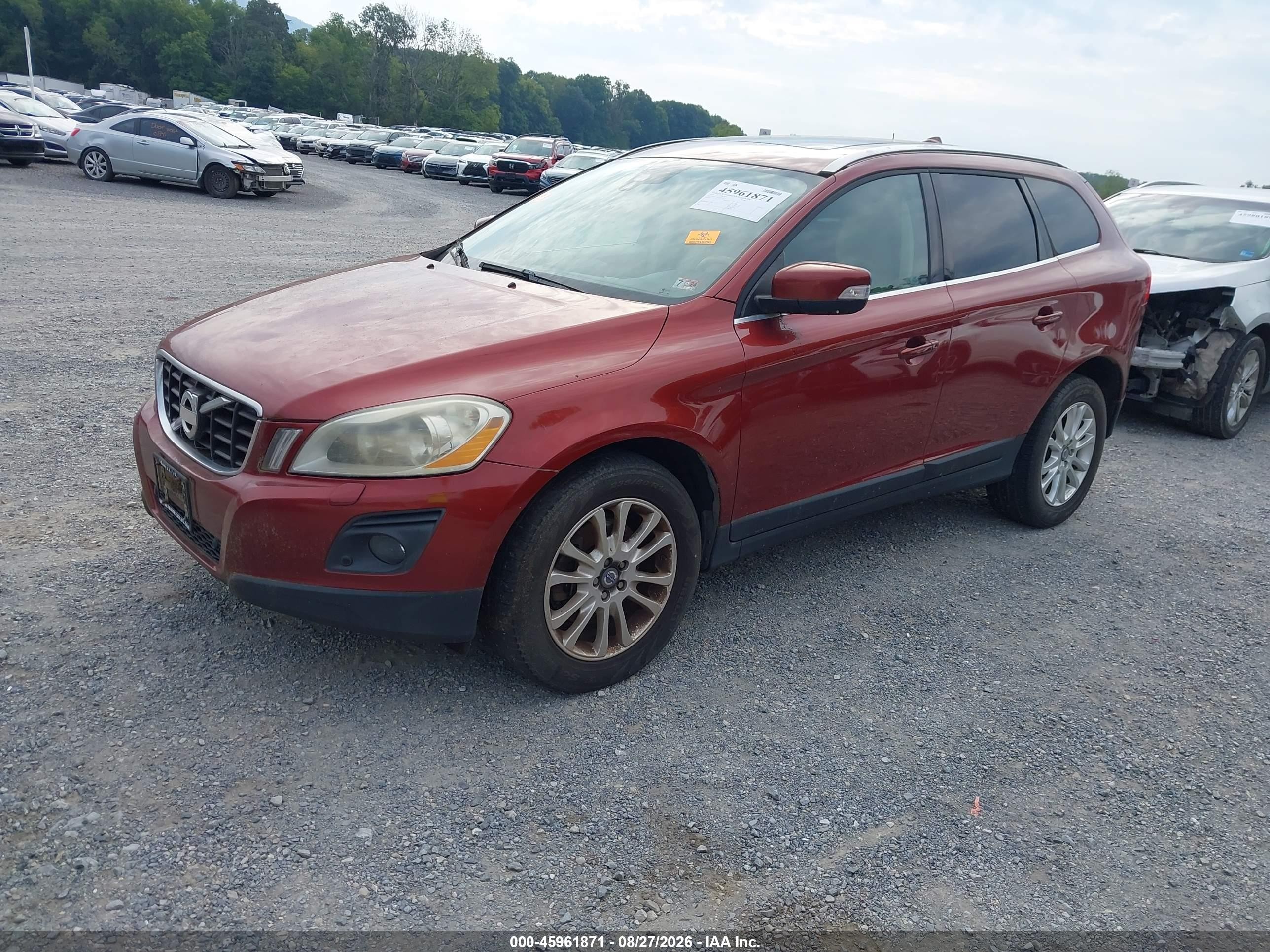 2010 Volvo Xc60 T6/t6 R-design Red vin: YV4992DZ1A2126937