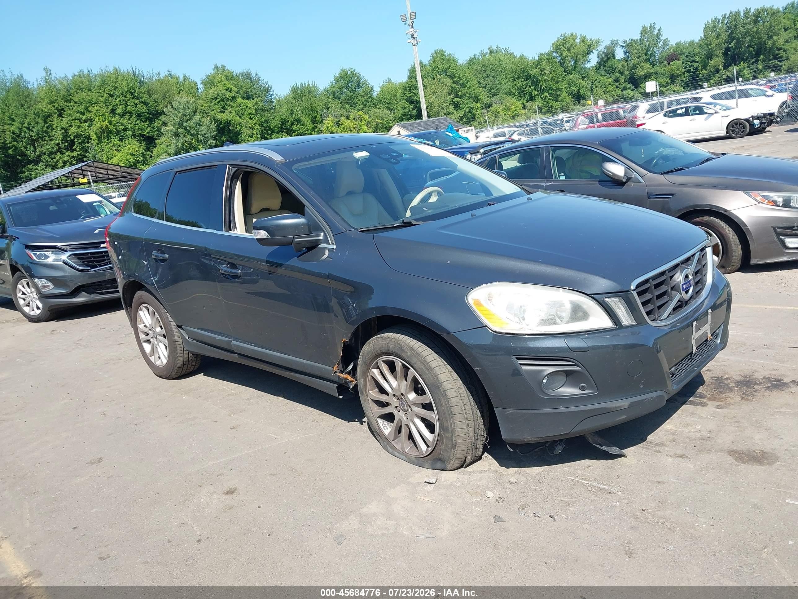 2010 Volvo Xc60 T6/t6 R-design Gray vin: YV4992DZ2A2089073