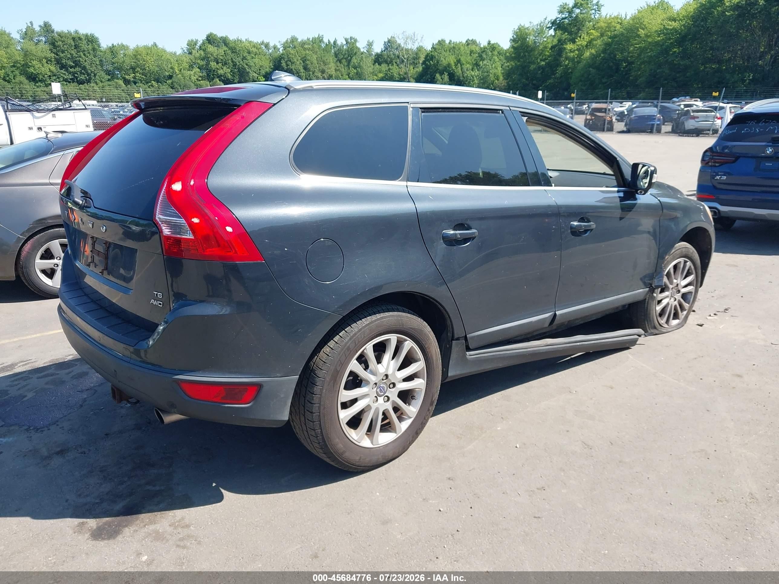 2010 Volvo Xc60 T6/t6 R-design Серый vin: YV4992DZ2A2089073
