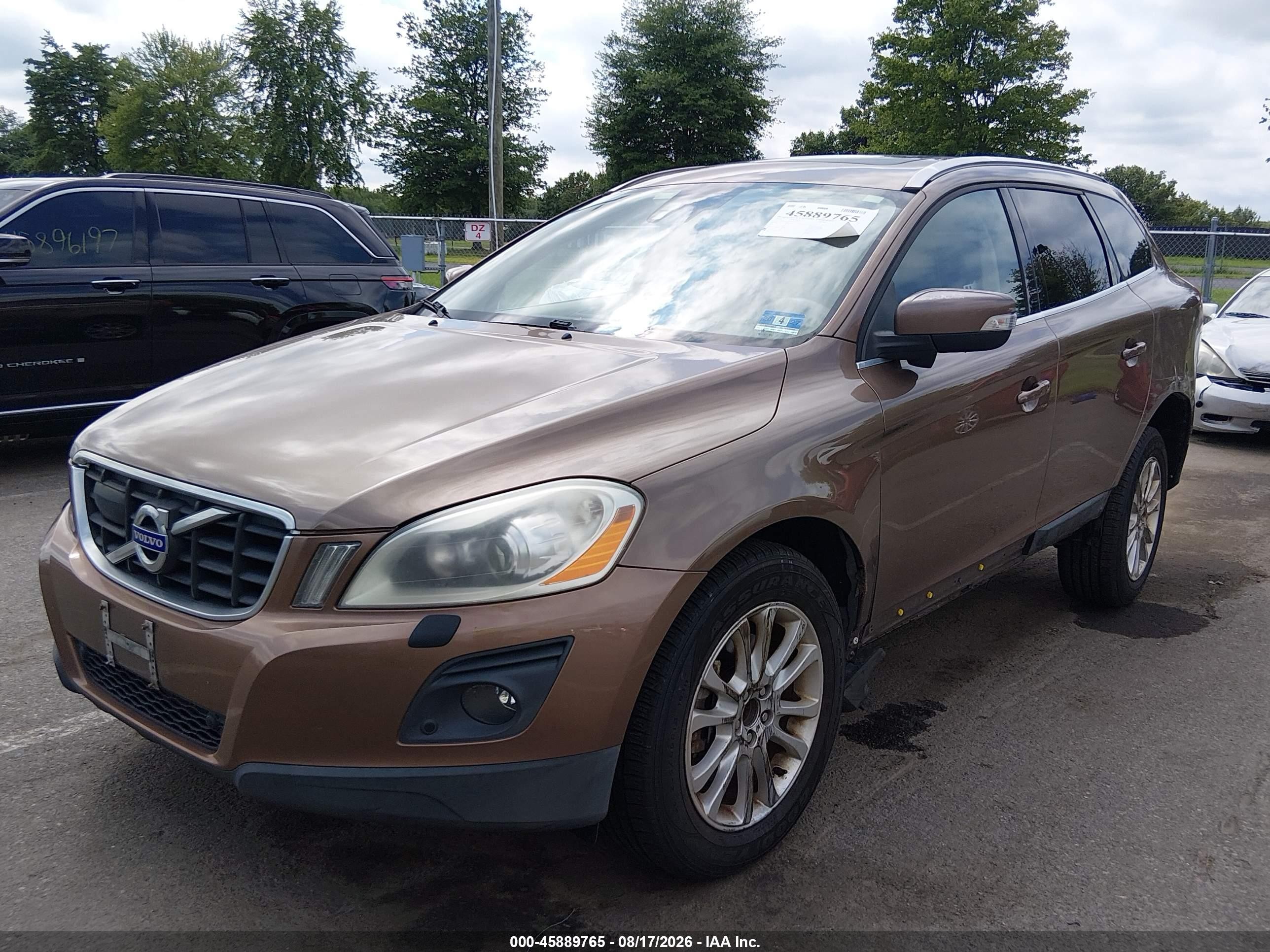 2010 Volvo Xc60 T6/t6 R-design Brown vin: YV4992DZ3A2019579